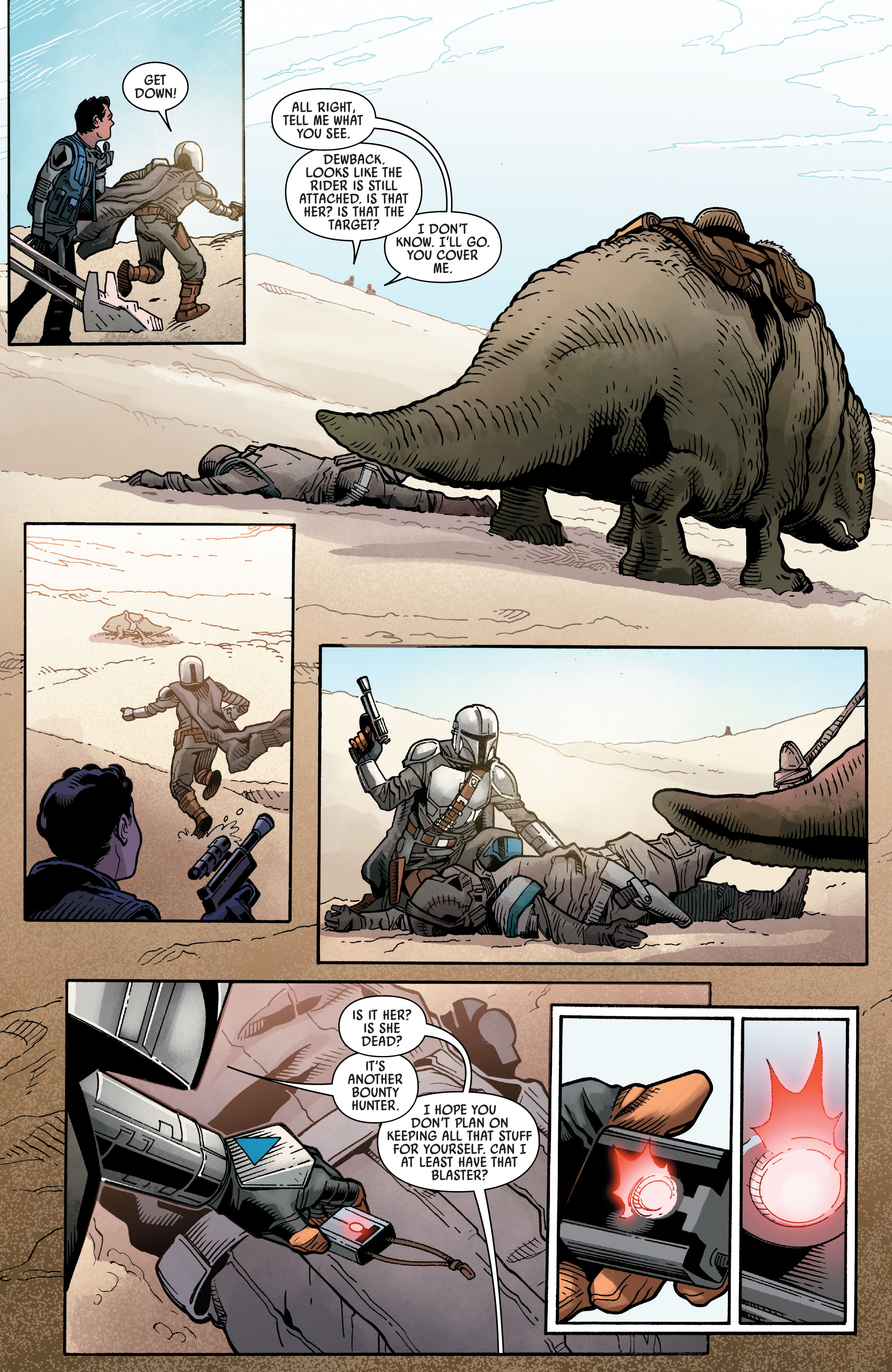 Read online Star Wars: The Mandalorian comic -  Issue #5 - 16