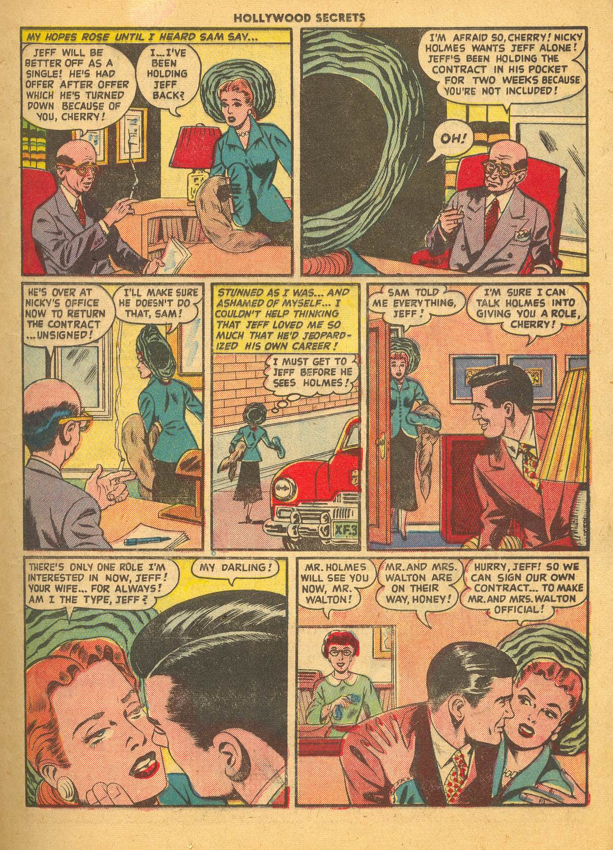 Read online Hollywood Secrets comic -  Issue #1 - 17