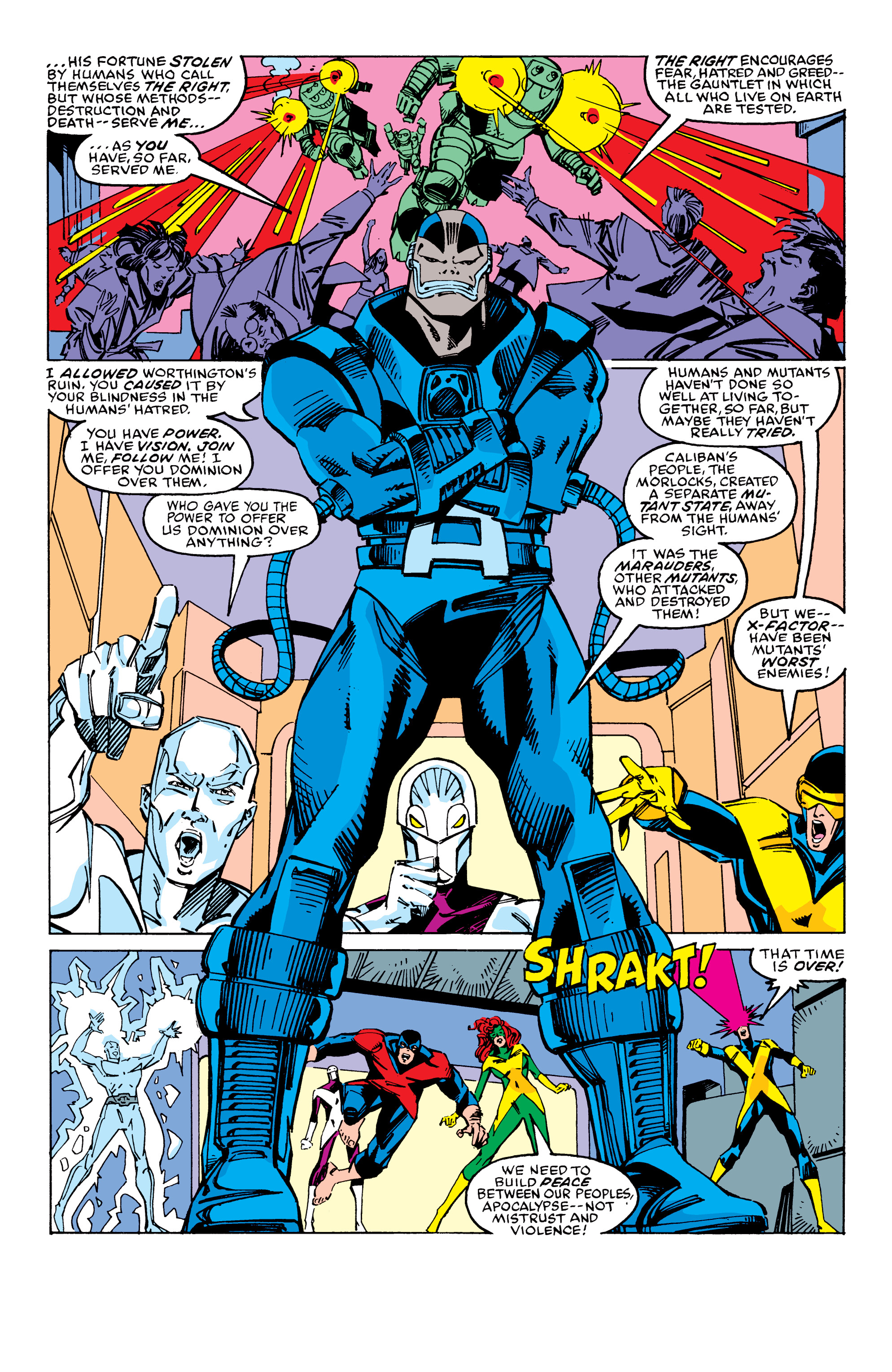 Read online X-Men Milestones: Fall of the Mutants comic -  Issue # TPB (Part 2) - 87