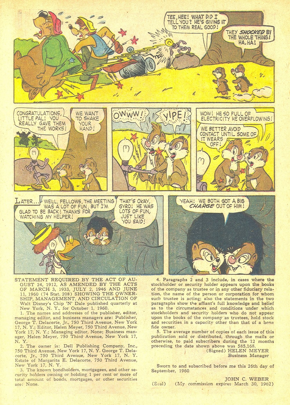 Read online Walt Disney's Chip 'N' Dale comic -  Issue #25 - 33