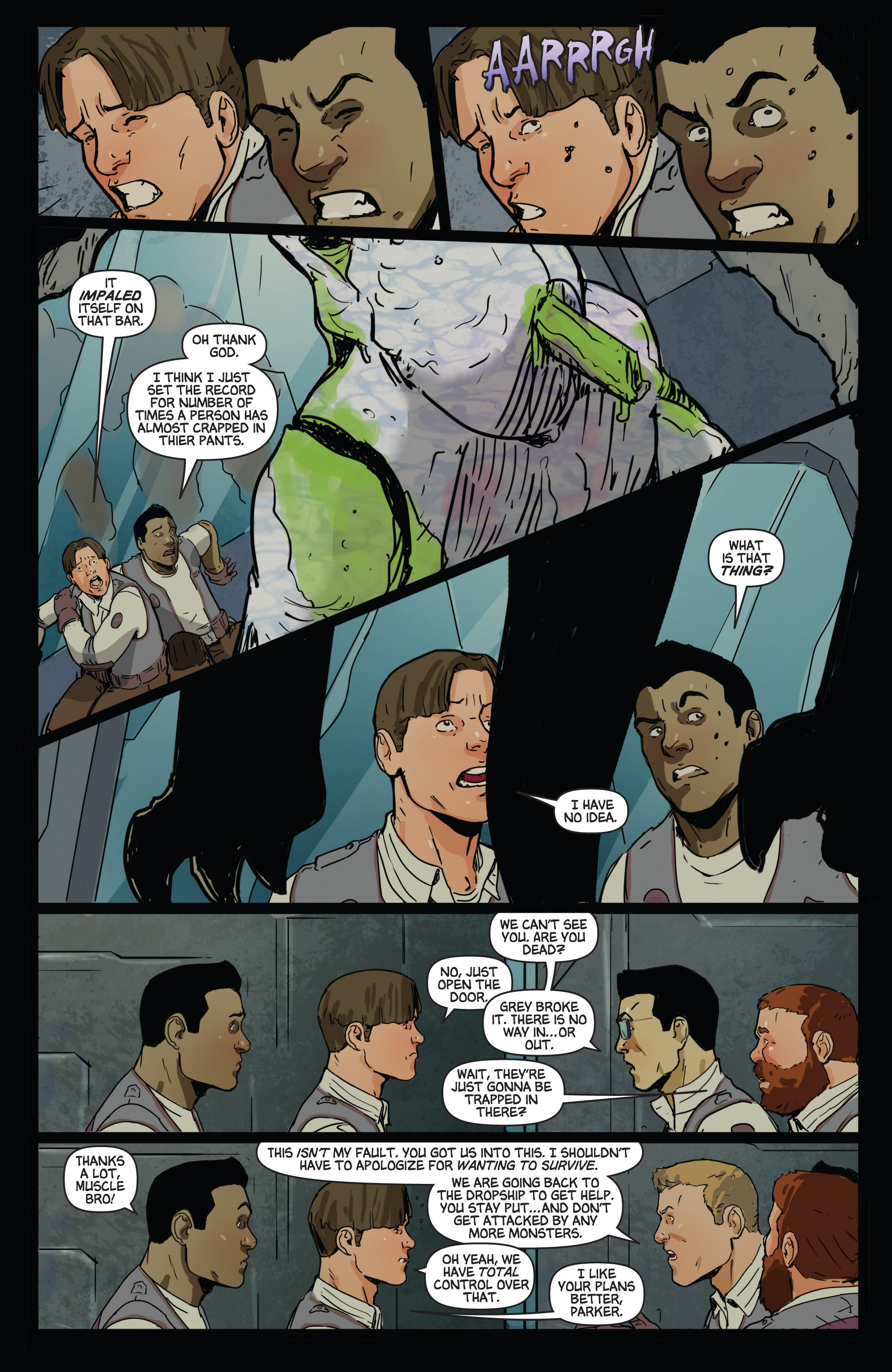 Read online Aliens vs. Parker comic -  Issue #2 - 14