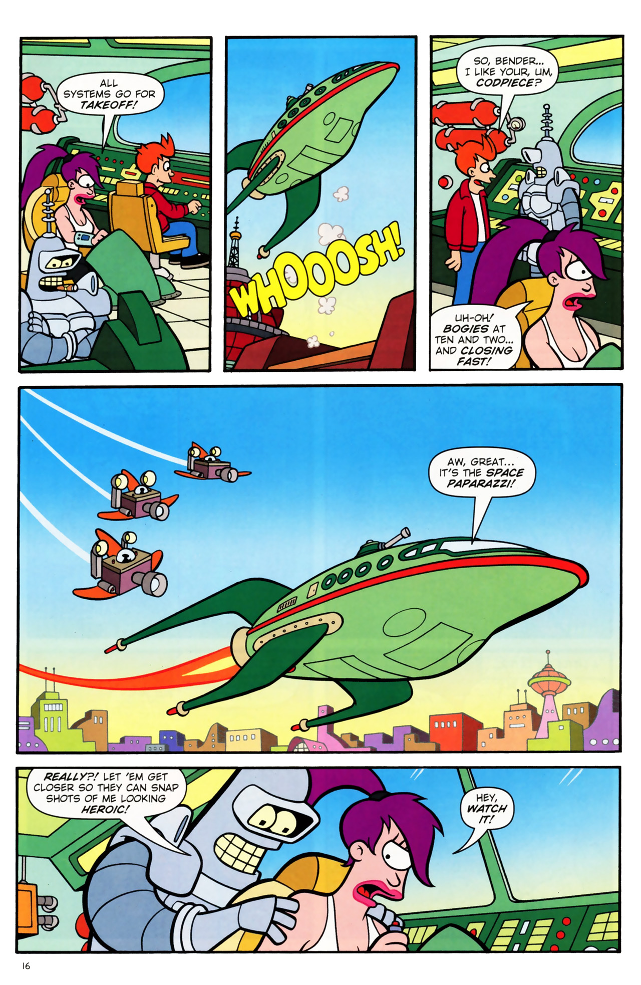 Read online Futurama Comics comic -  Issue #52 - 15