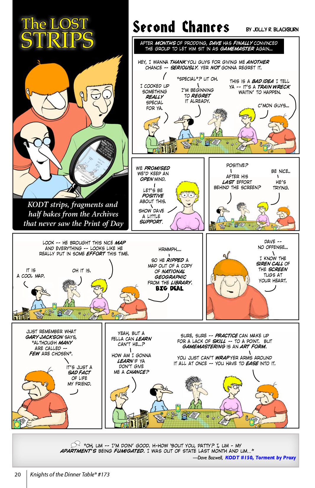 Read online Knights of the Dinner Table comic -  Issue #173 - 22