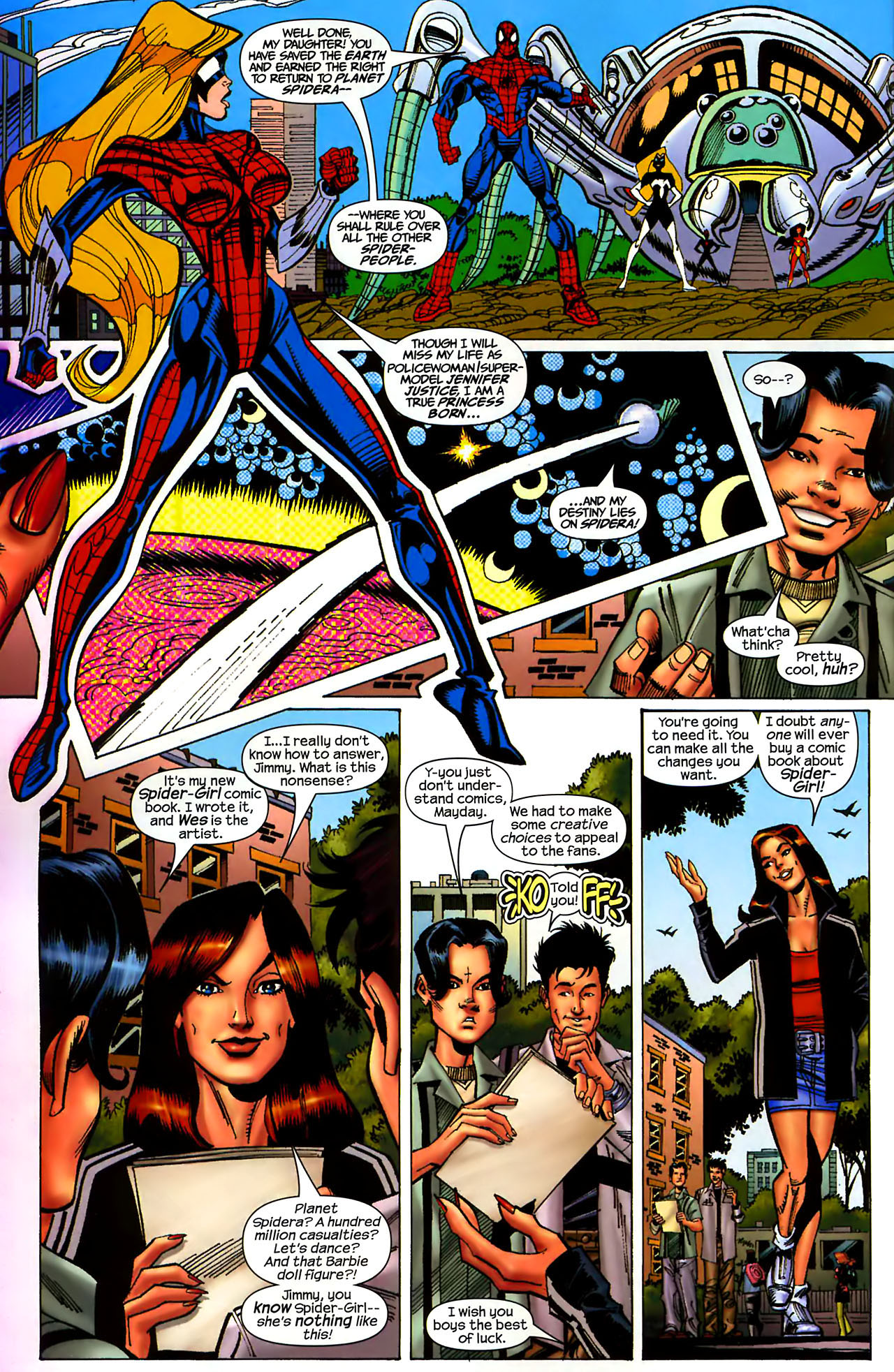 Read online Amazing Spider-Girl comic -  Issue #1 - 5