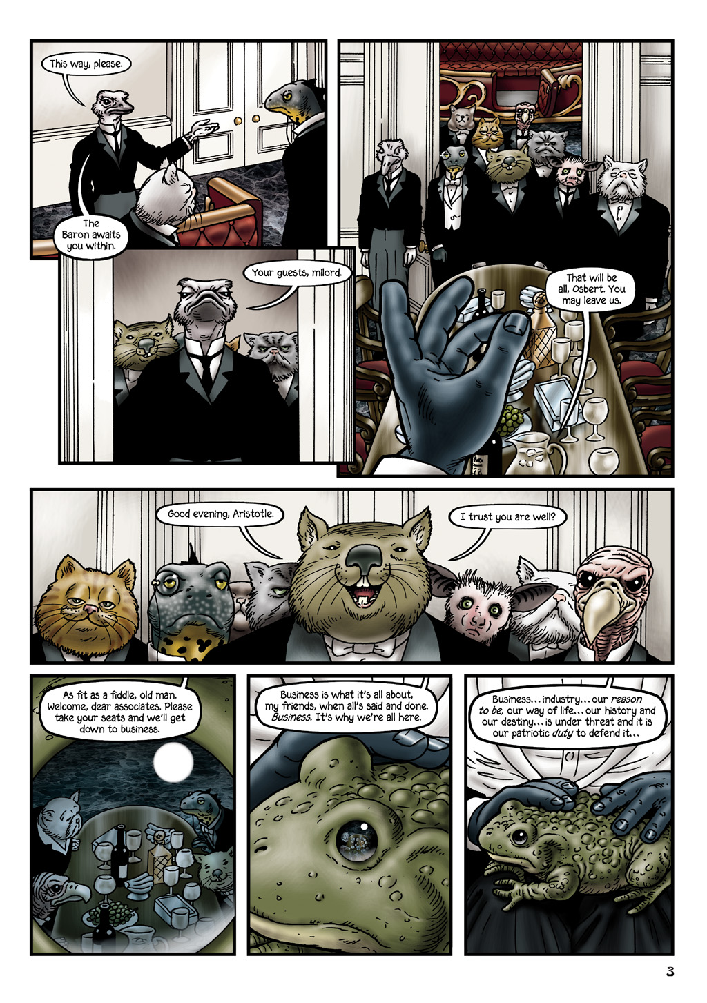 Read online Grandville Bête Noire comic -  Issue # TPB - 6
