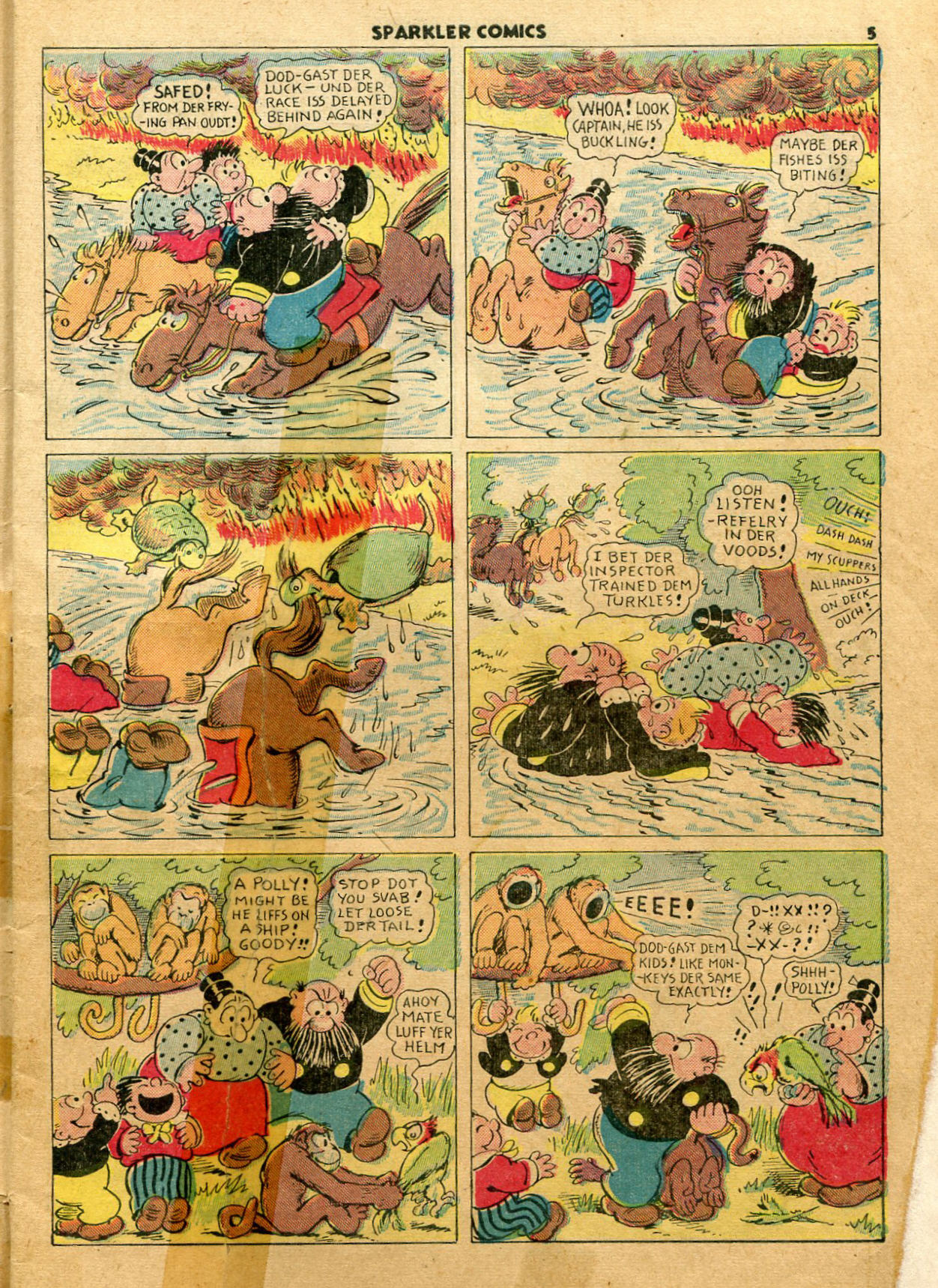 Read online Sparkler Comics comic -  Issue #23 - 7