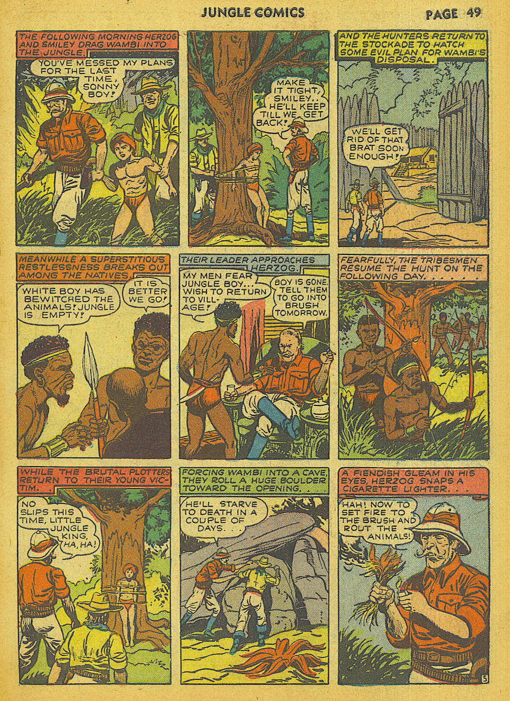 Read online Jungle Comics comic -  Issue #27 - 51