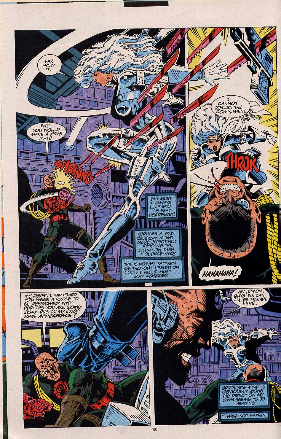 Read online Silver Sable and the Wild Pack comic -  Issue #17 - 14