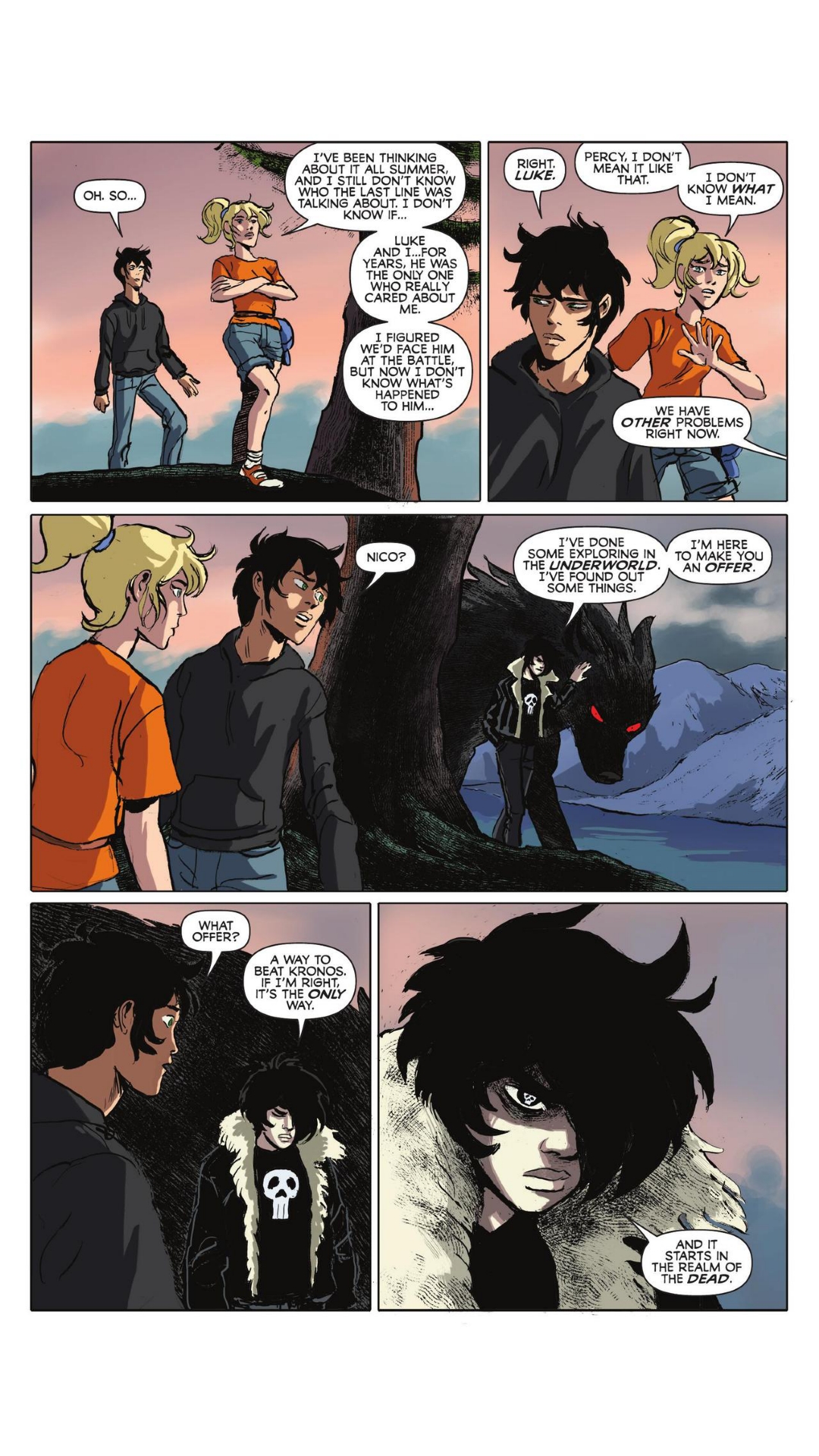 Read online Percy Jackson and the Olympians comic -  Issue # TPB 4 - 126