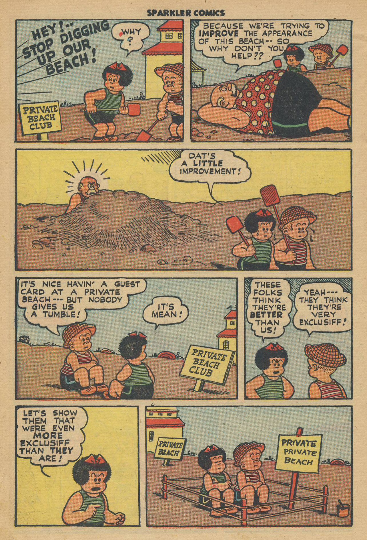 Read online Sparkler Comics comic -  Issue #57 - 10