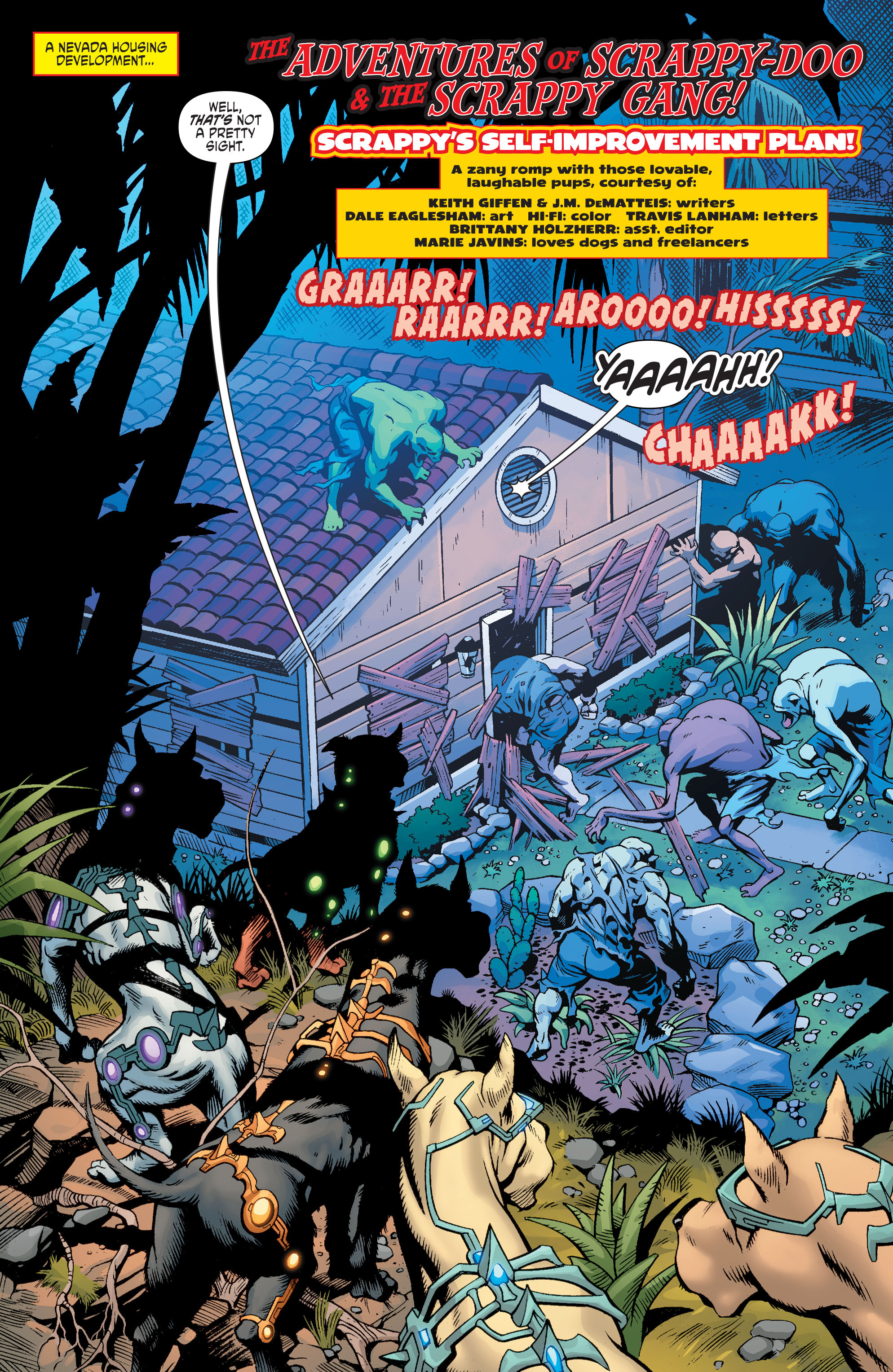 Read online Scooby Apocalypse comic -  Issue #6 - 21