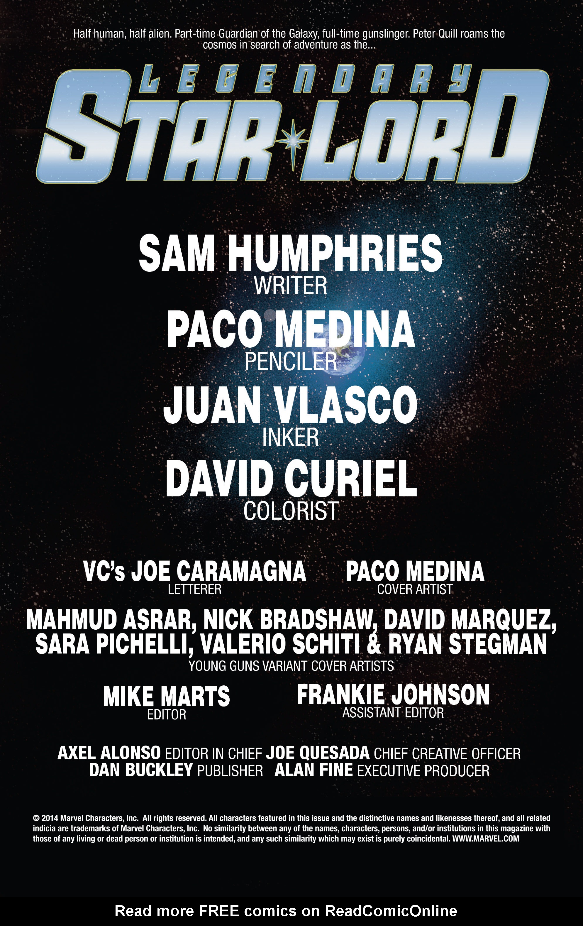 Read online Legendary Star-Lord comic -  Issue #1 - 2