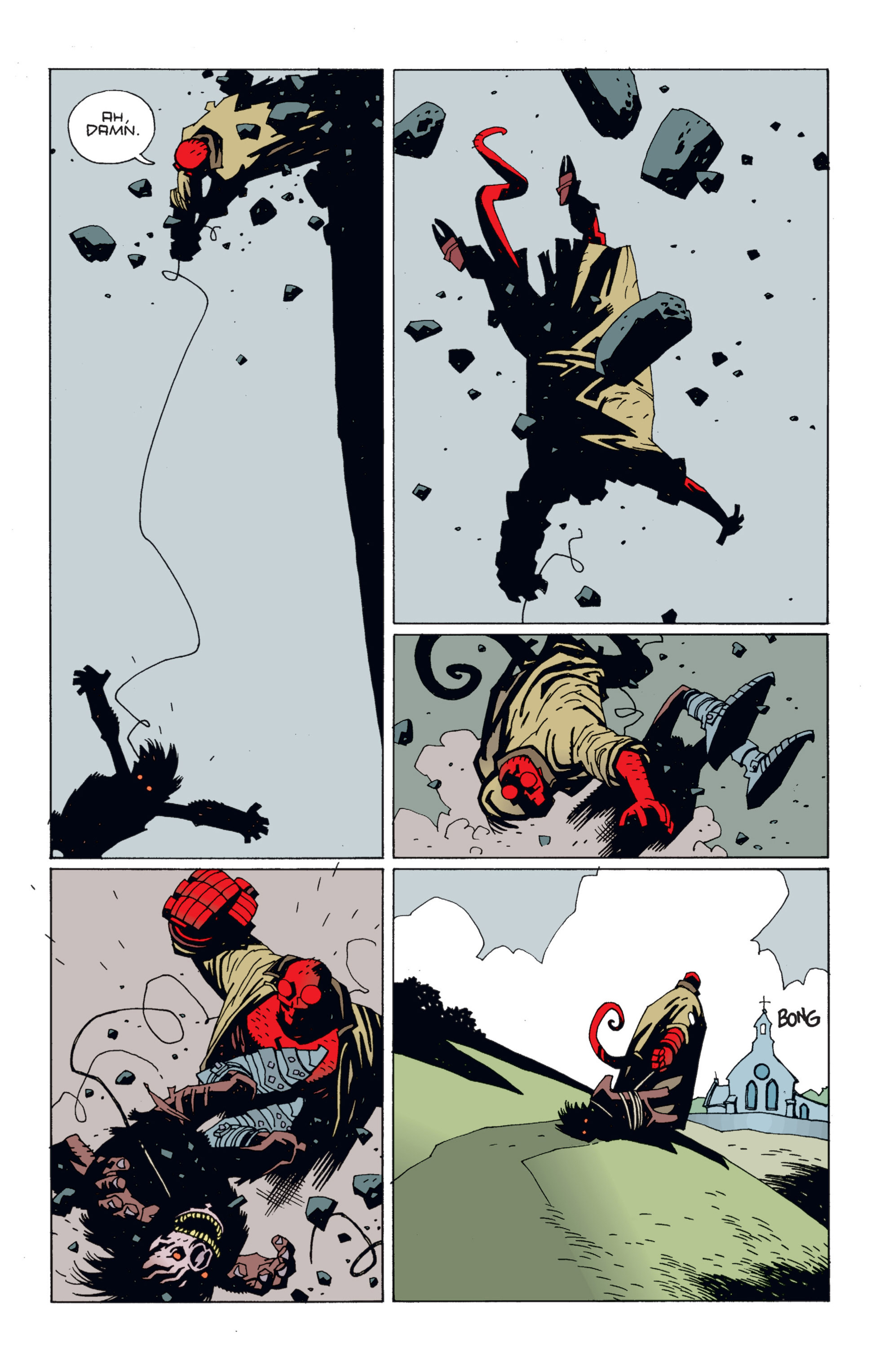 Read online Hellboy comic -  Issue #3 - 38