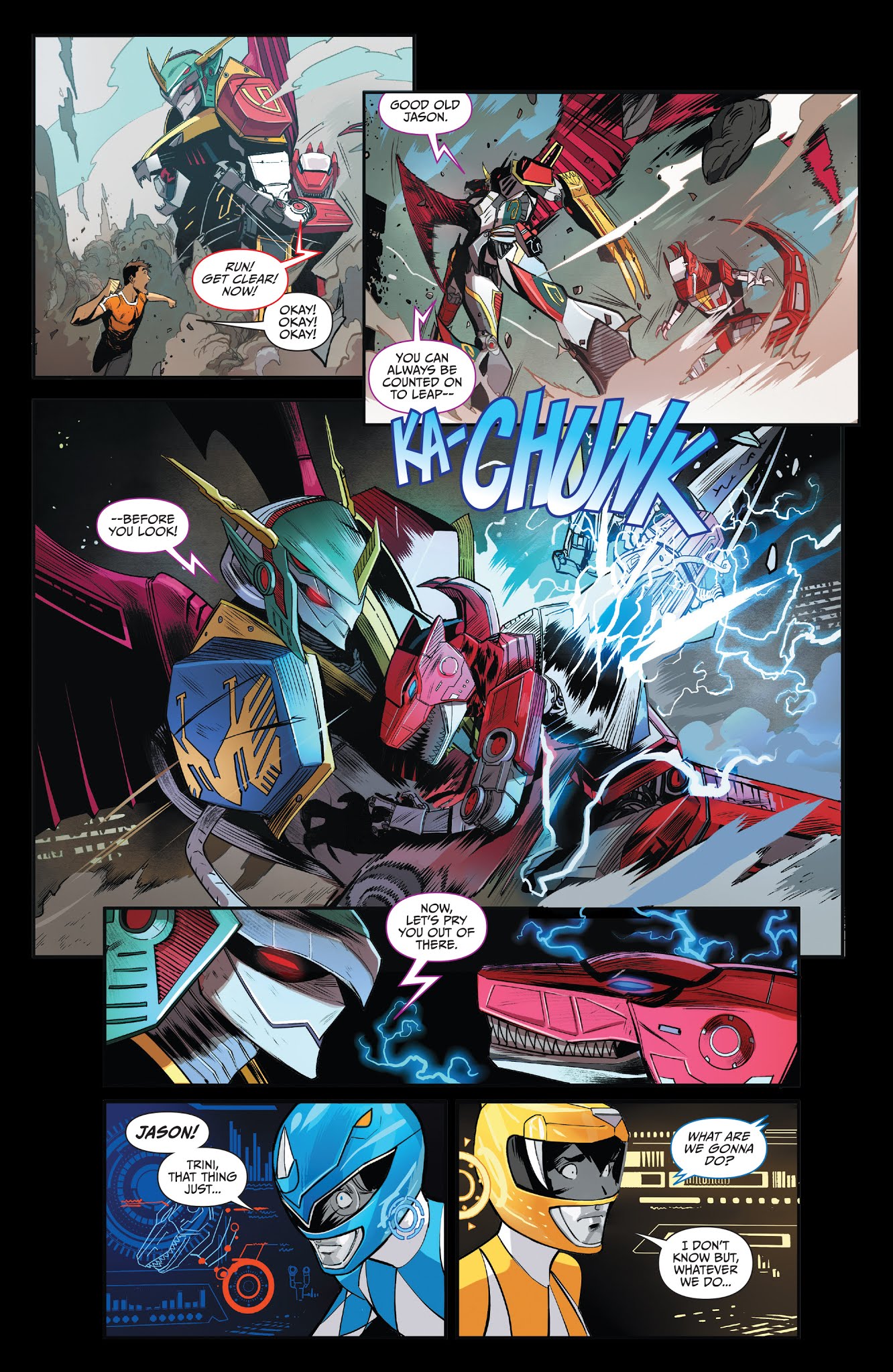 Read online Saban's Go Go Power Rangers comic -  Issue #11 - 8