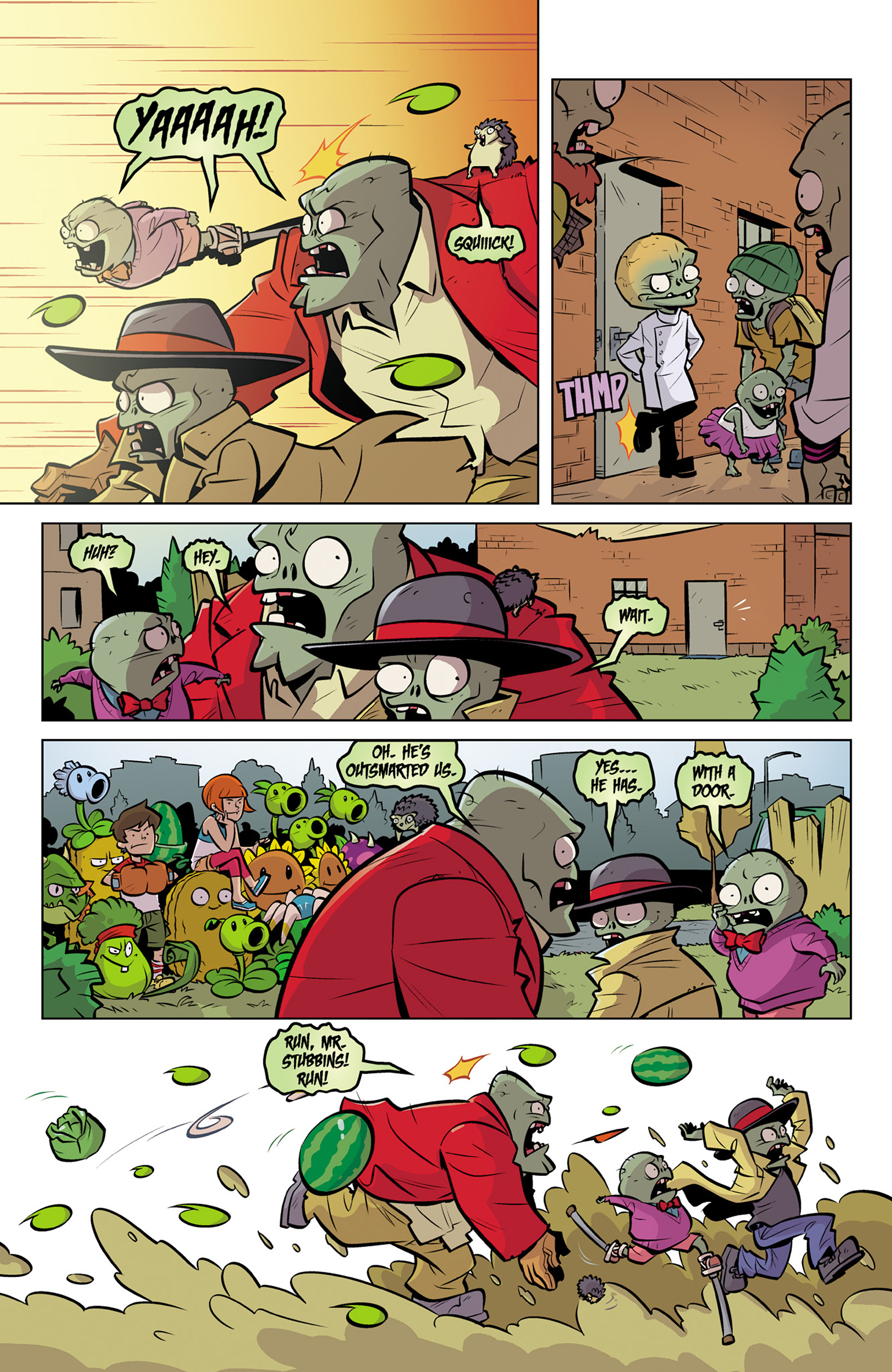 Read online Plants vs. Zombies: Bully For You comic -  Issue #3 - 16