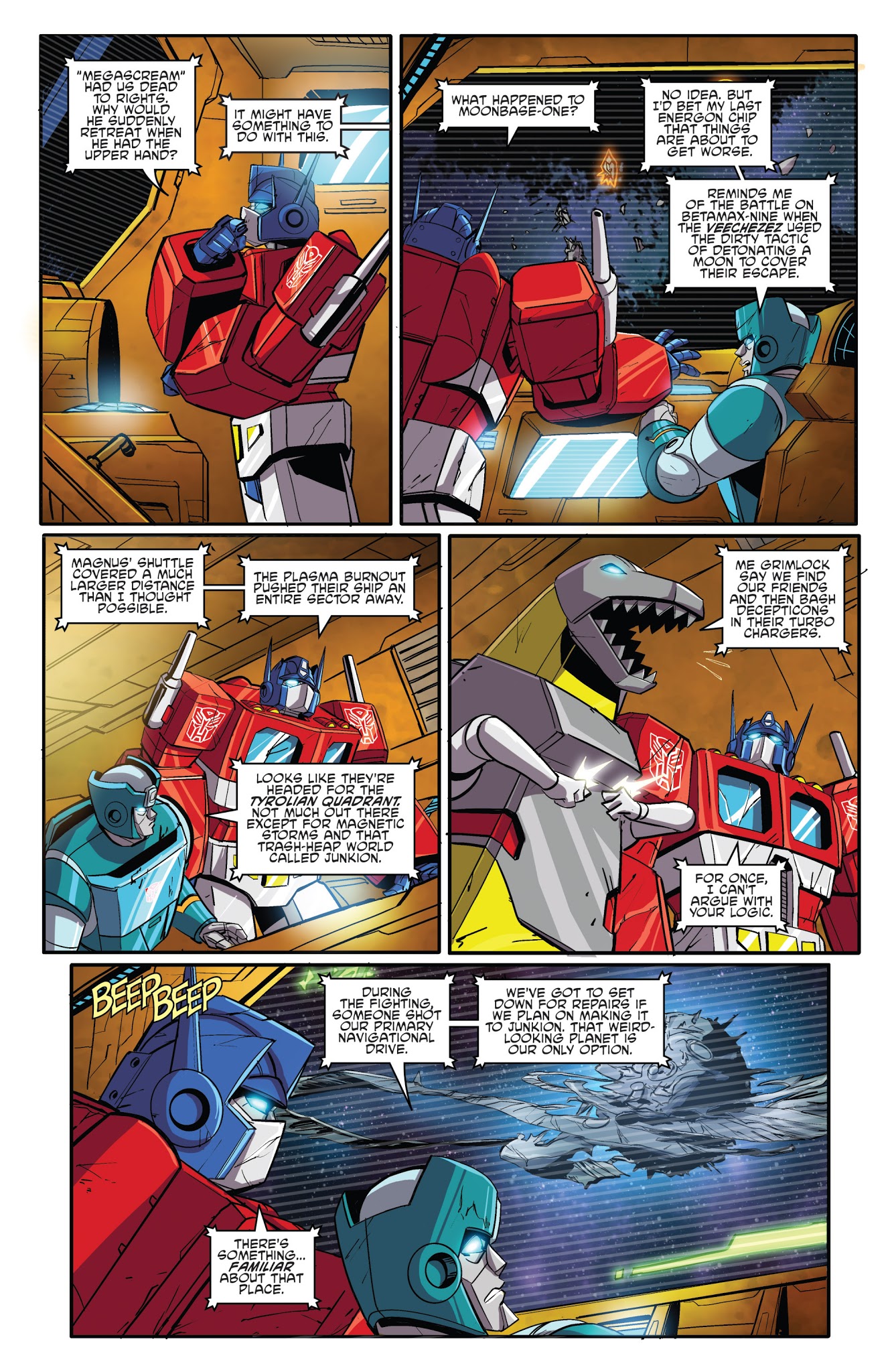 Read online Transformers: Deviations comic -  Issue # Full - 15