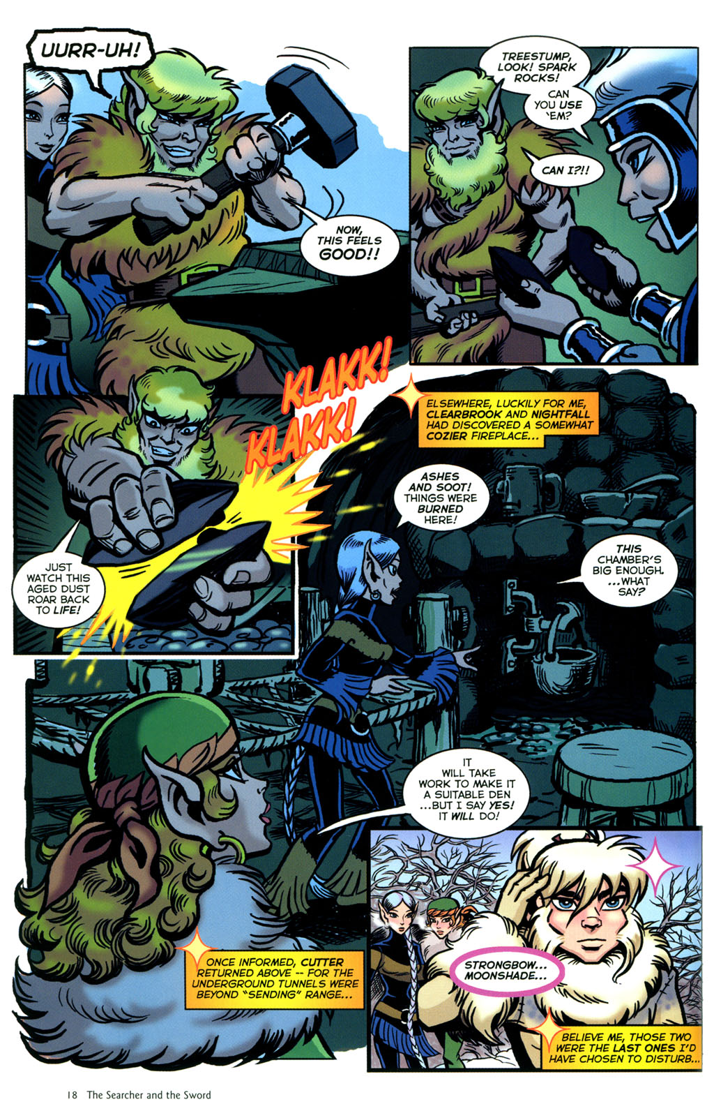 Read online Elfquest: The Searcher and the Sword comic -  Issue # TPB - 19