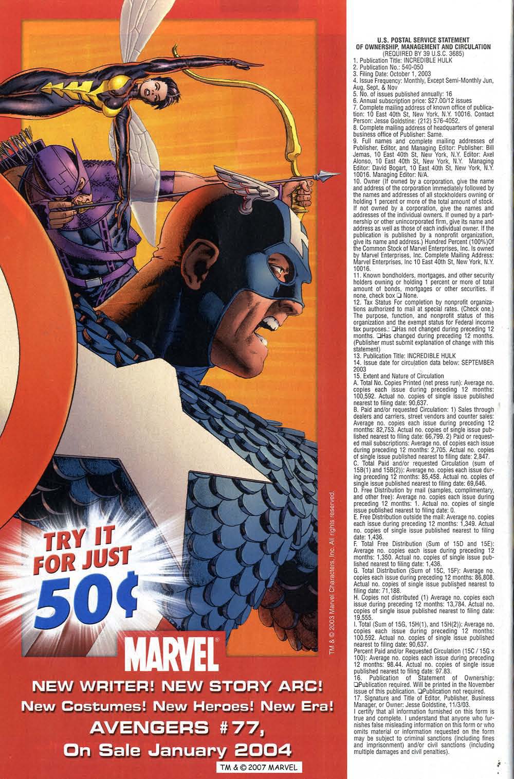 Read online The Incredible Hulk (2000) comic -  Issue #64 - 42