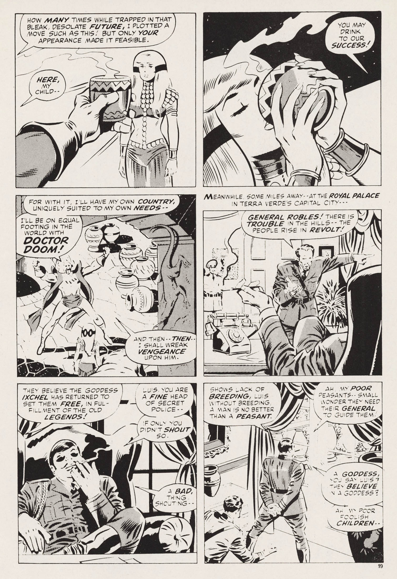 Read online Captain Britain (1976) comic -  Issue #17 - 19