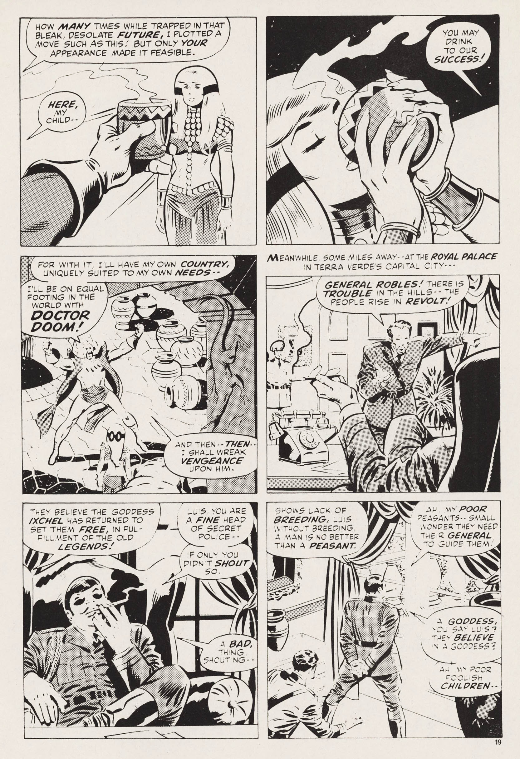 Read online Captain Britain (1976) comic -  Issue #17 - 19