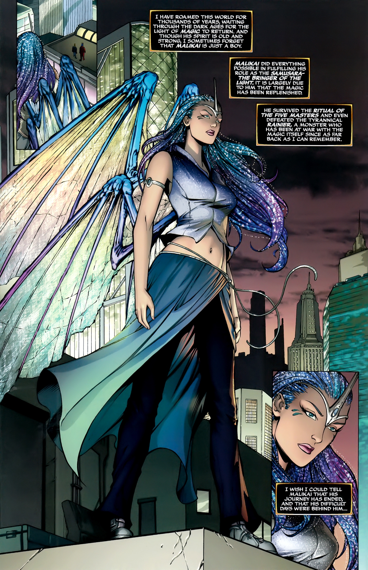 Read online Michael Turner's Soulfire (2009) comic -  Issue #0 - 10