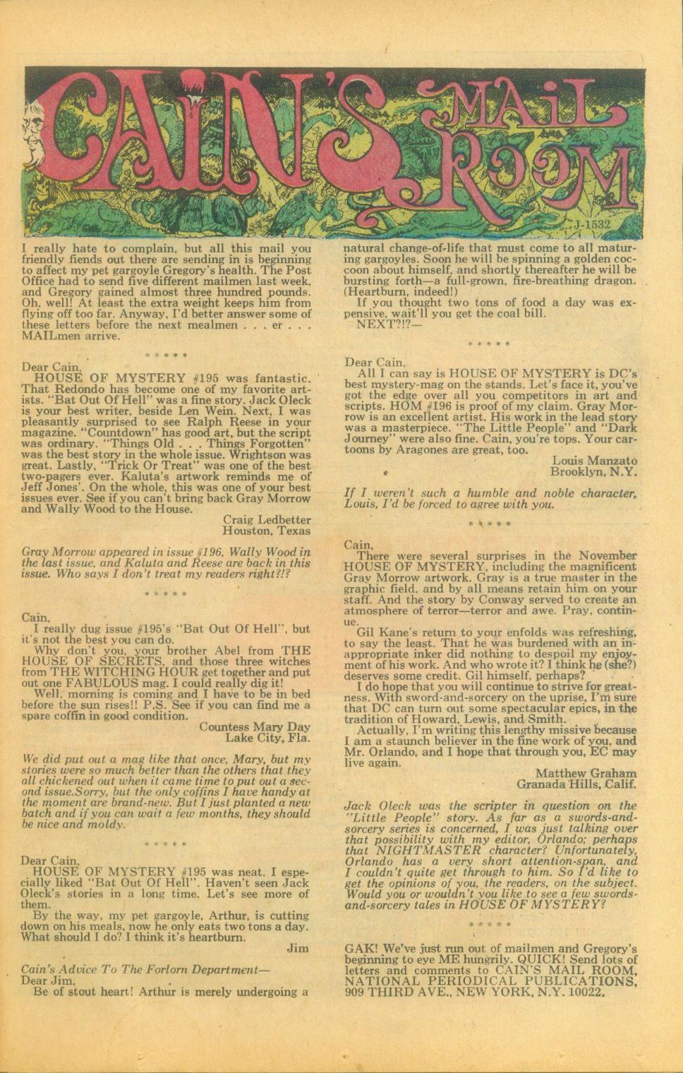 Read online House of Mystery (1951) comic -  Issue #200 - 35