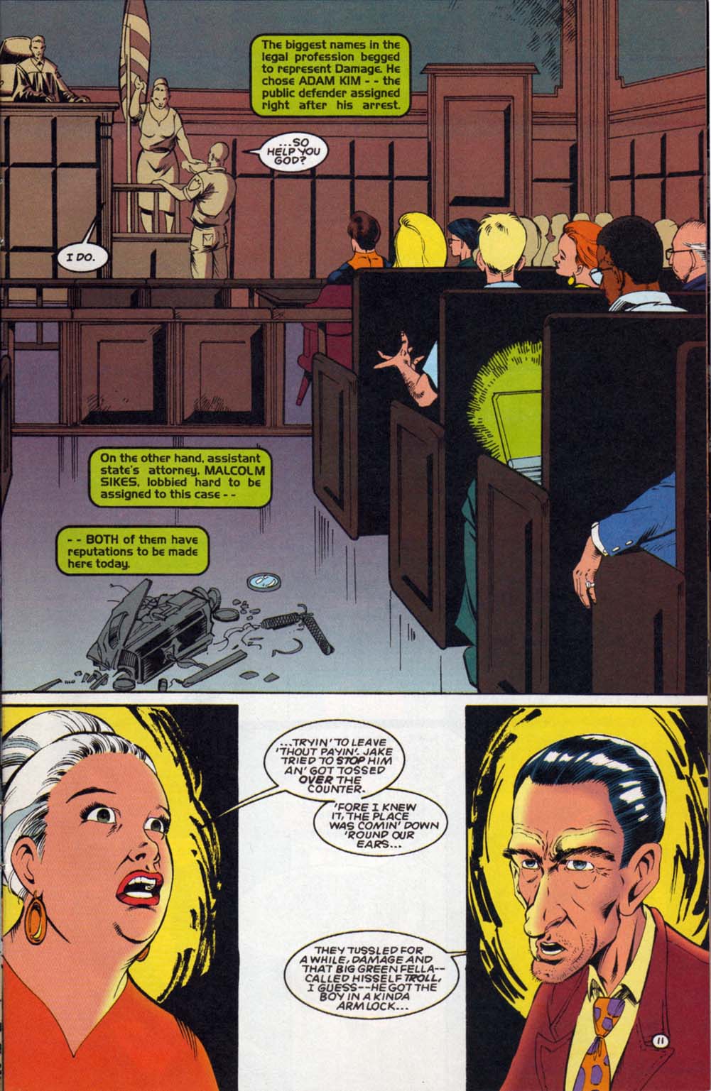 Read online Damage (1994) comic -  Issue #7 - 9