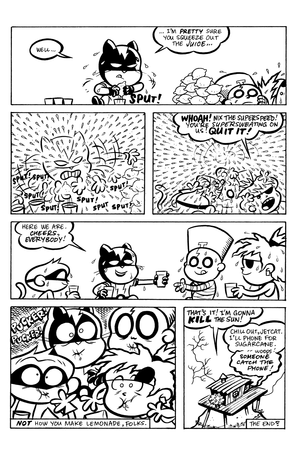 Read online Jetcat Clubhouse comic -  Issue #2 - 7
