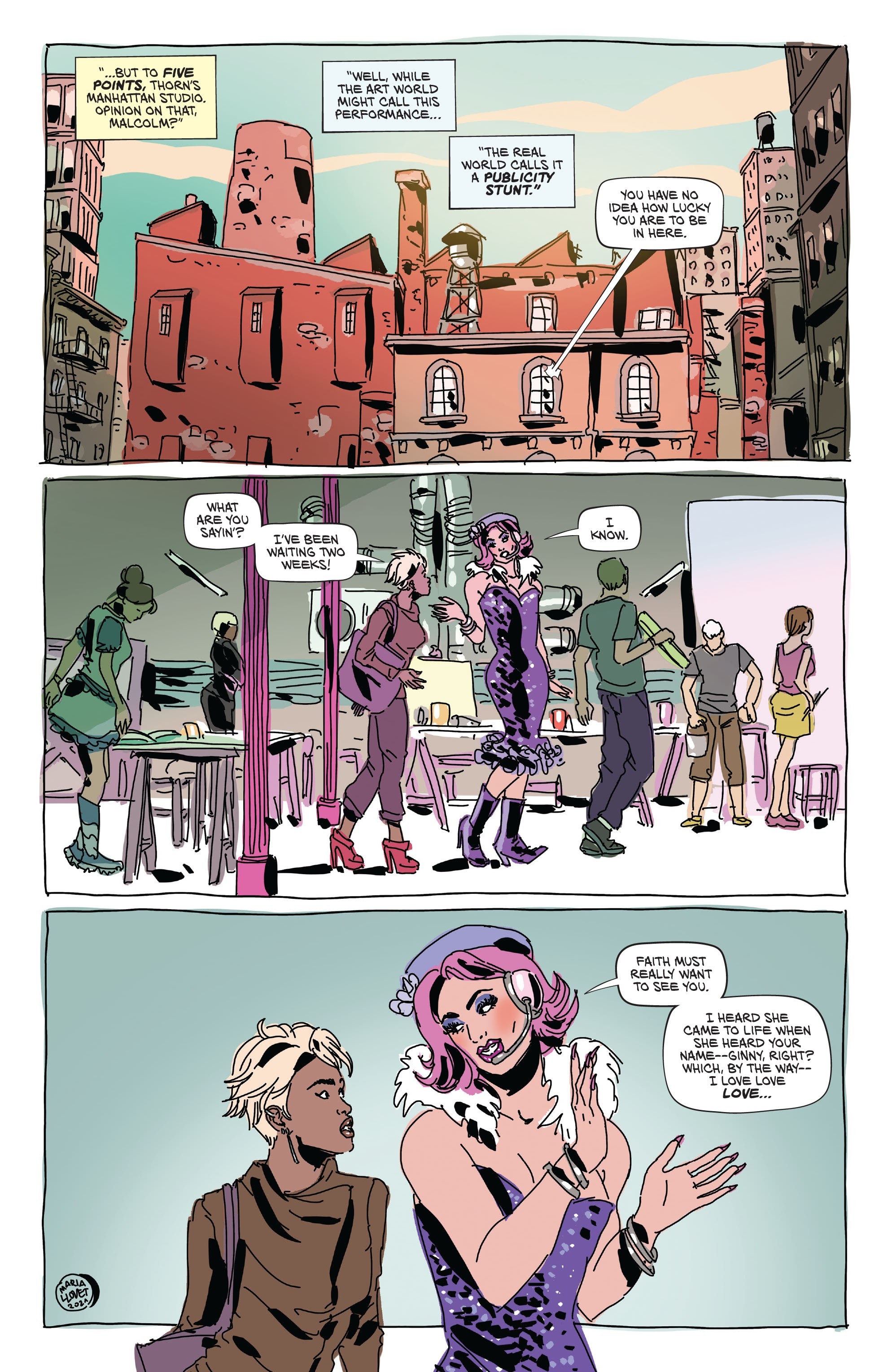 Read online Faithless III comic -  Issue #1 - 10