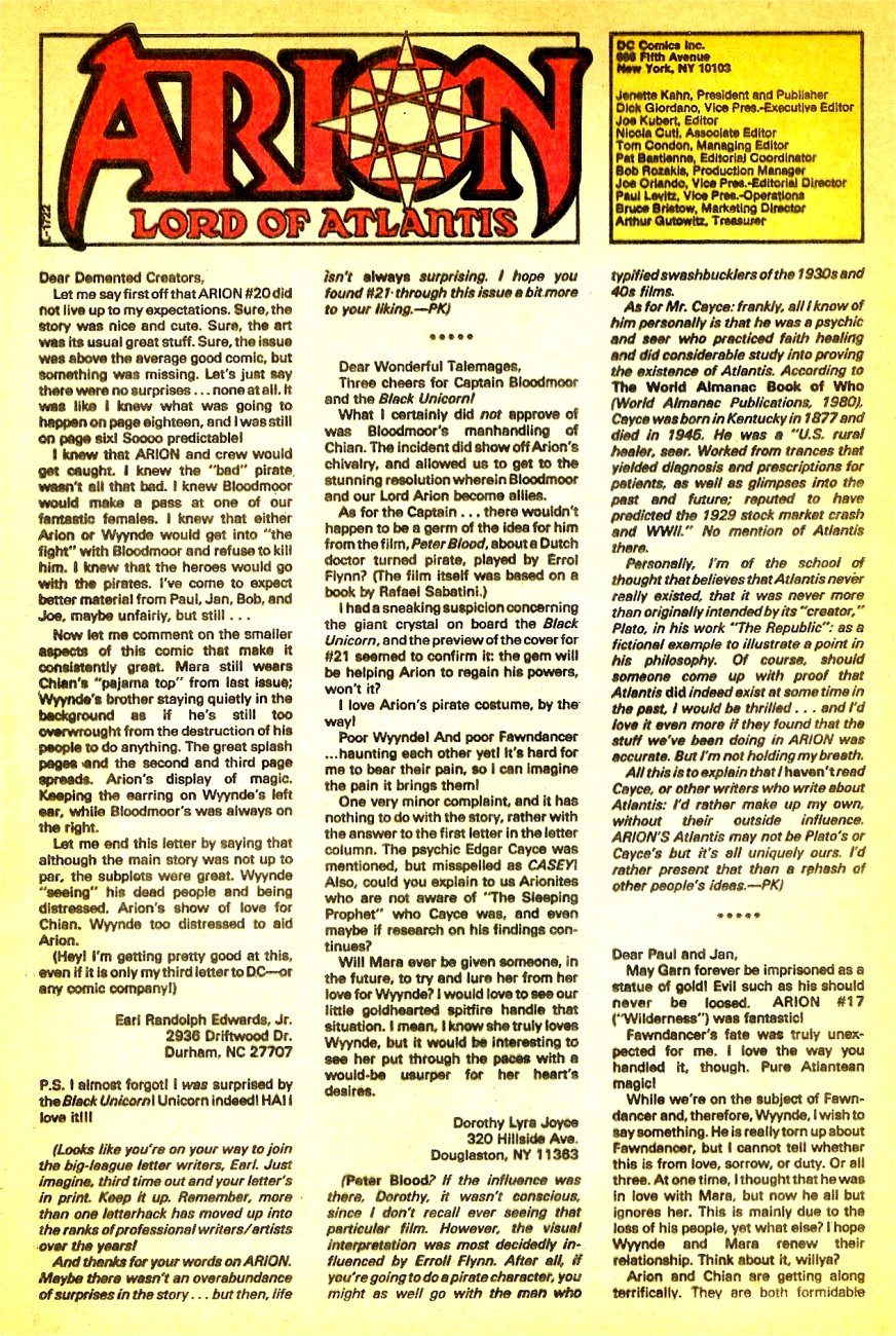 Read online Arion, Lord of Atlantis comic -  Issue #24 - 26