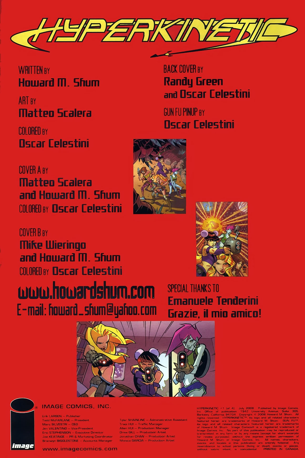 Read online Hyperkinetic comic -  Issue #1 - 2