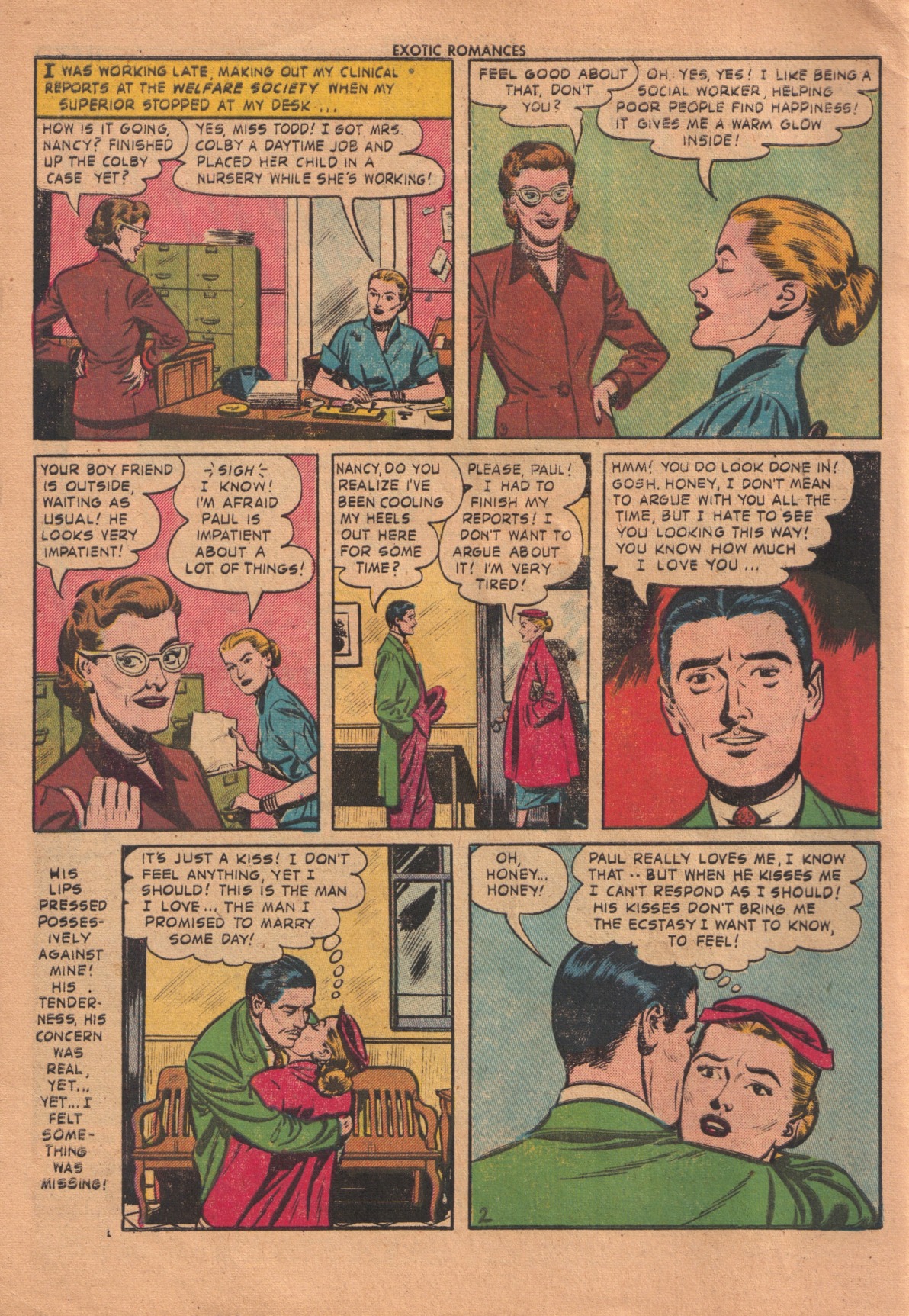 Read online Exotic Romances comic -  Issue #29 - 4