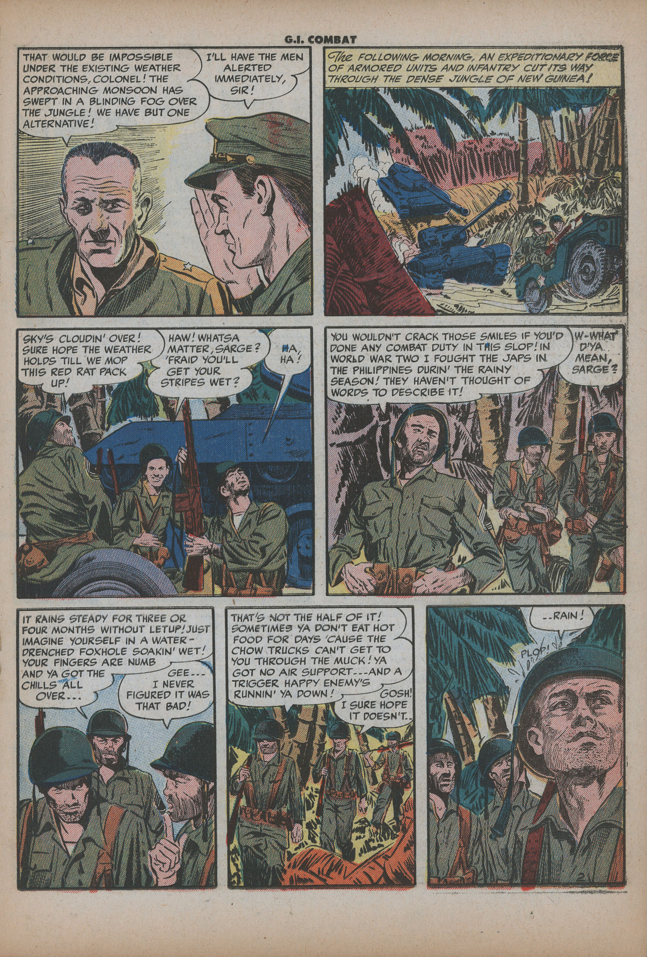 Read online G.I. Combat (1952) comic -  Issue #19 - 19