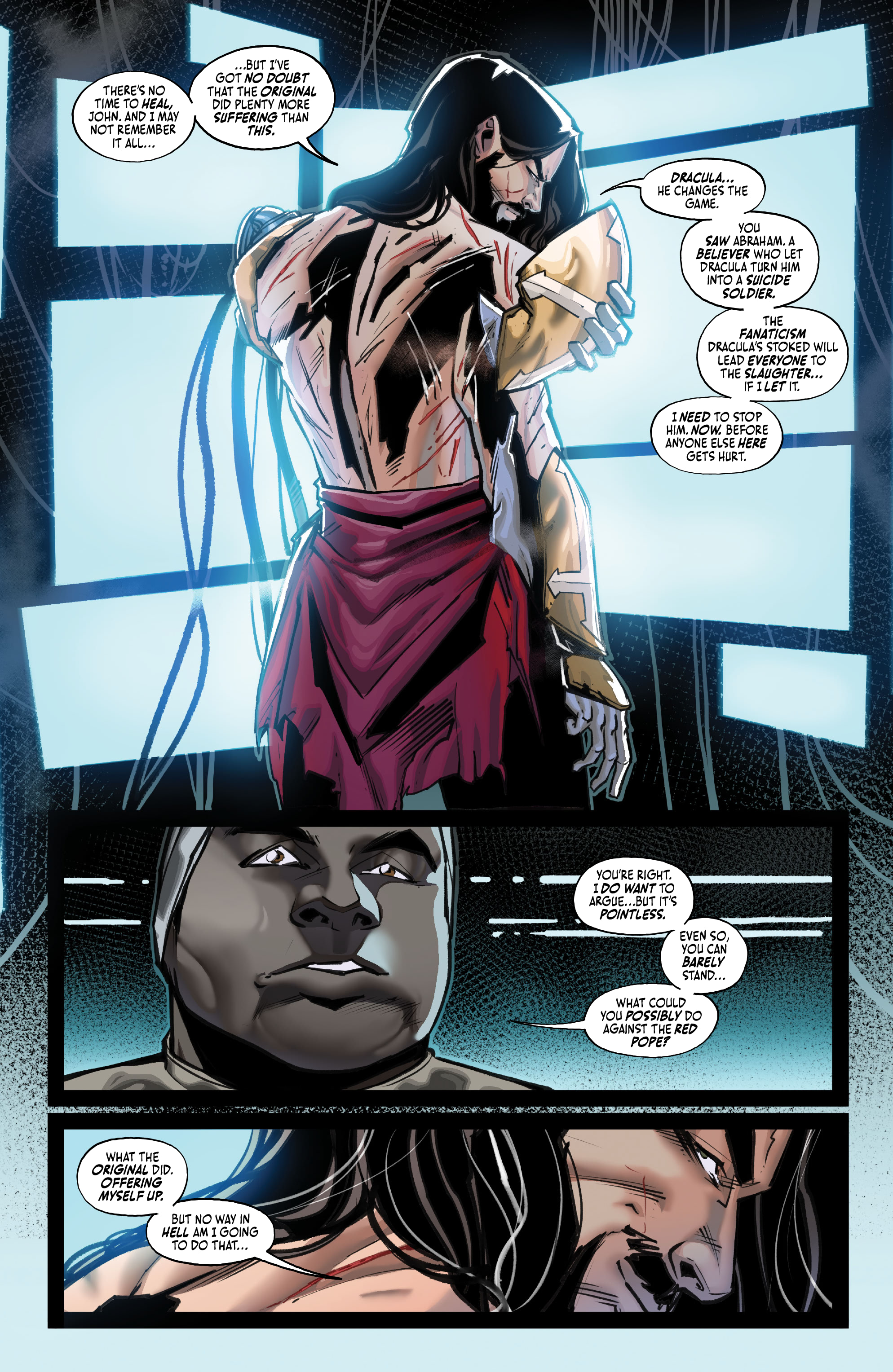 Read online Loaded Bible: Blood Of My Blood comic -  Issue #3 - 25
