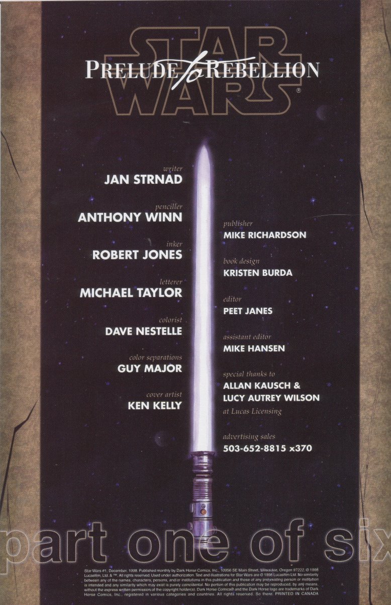 Read online Star Wars (1998) comic -  Issue #1 - 5