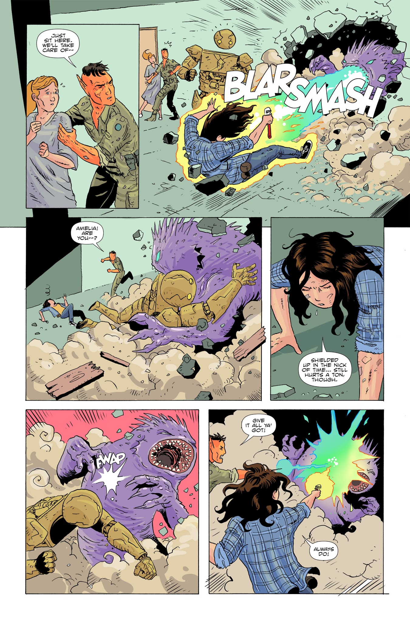 Read online Amelia Cole and the Enemy Unleashed comic -  Issue #5 - 9