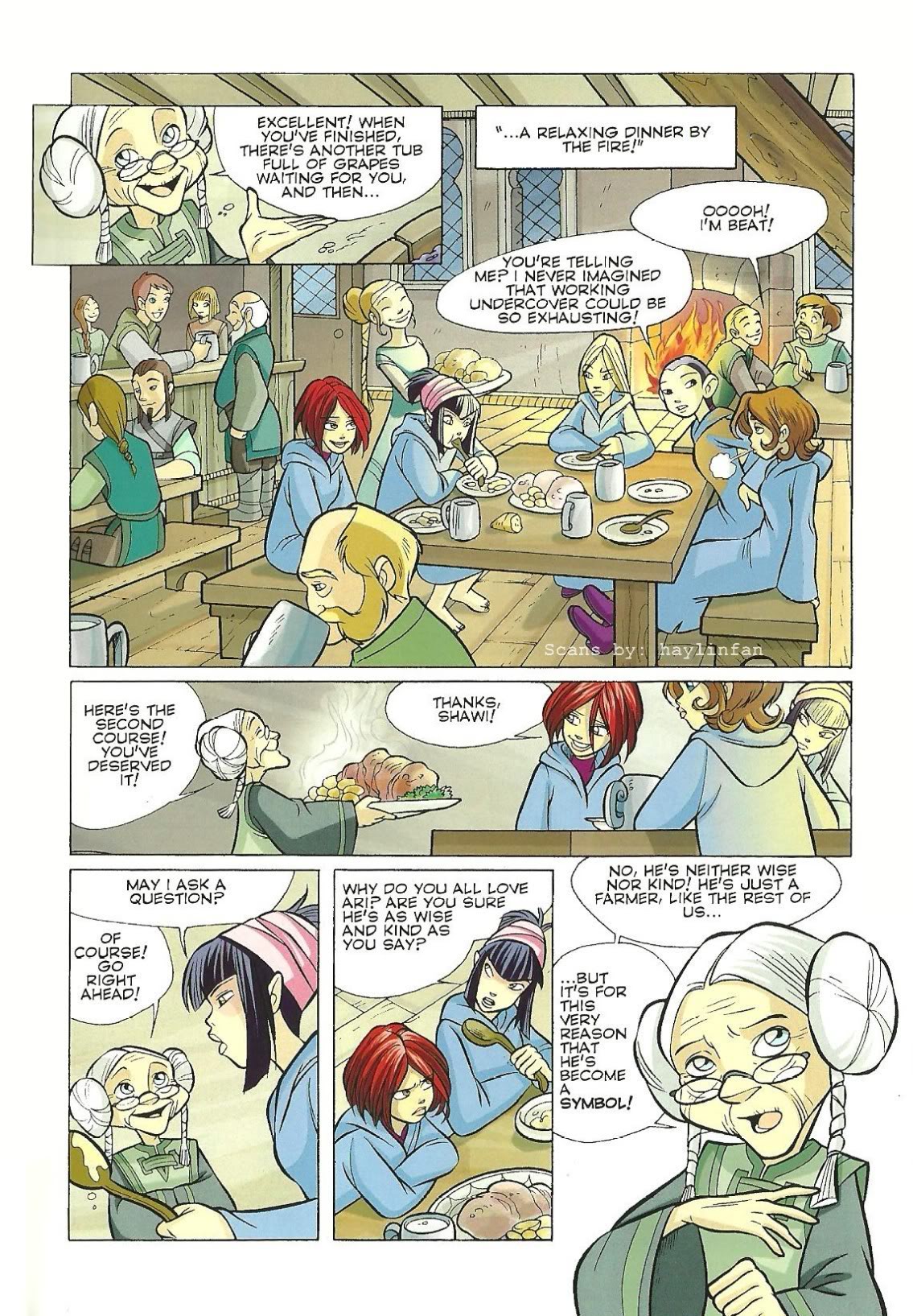 Read online W.i.t.c.h. comic -  Issue #29 - 41
