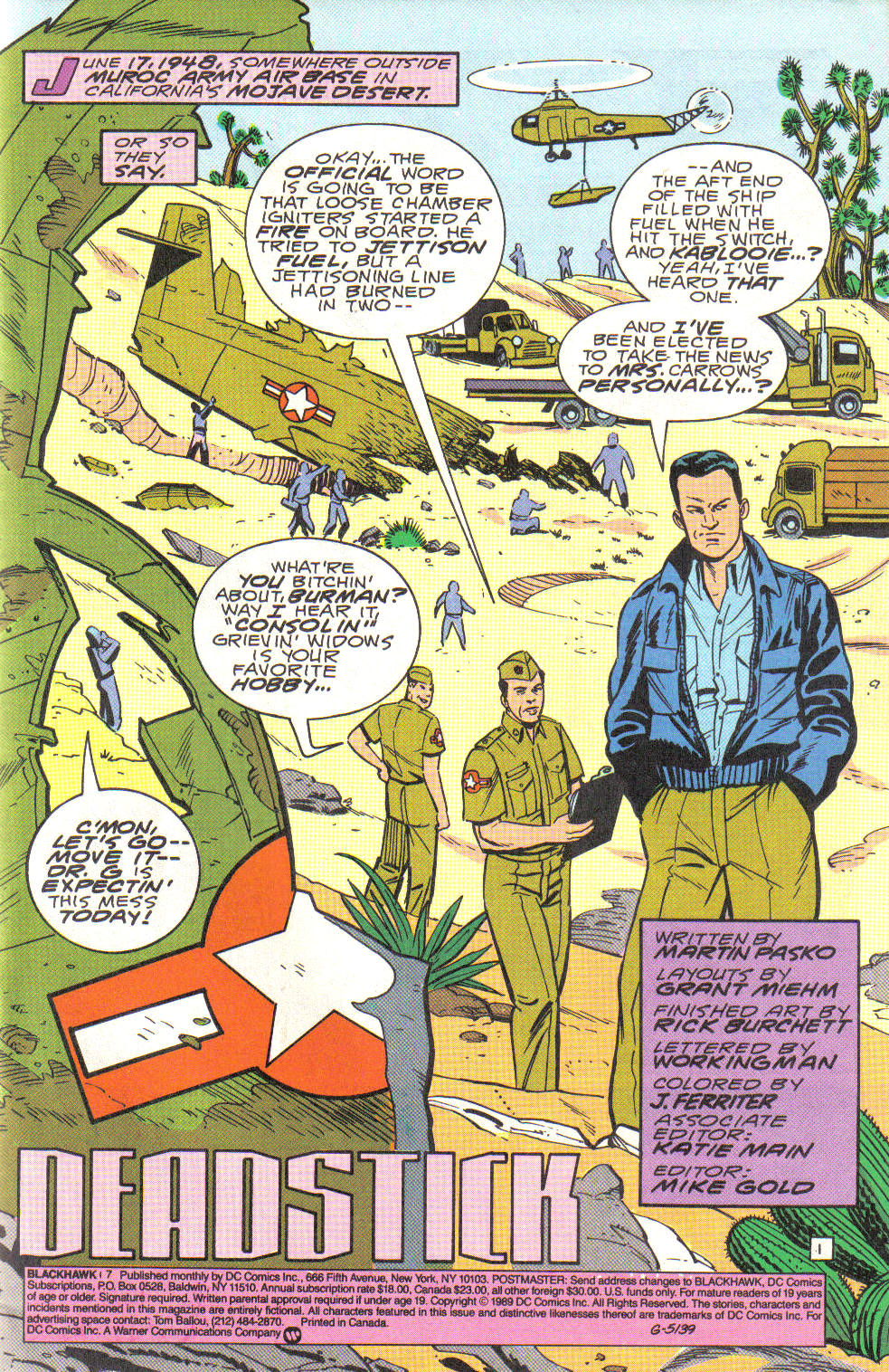 Blackhawk (1989) Issue #7 #8 - English 2