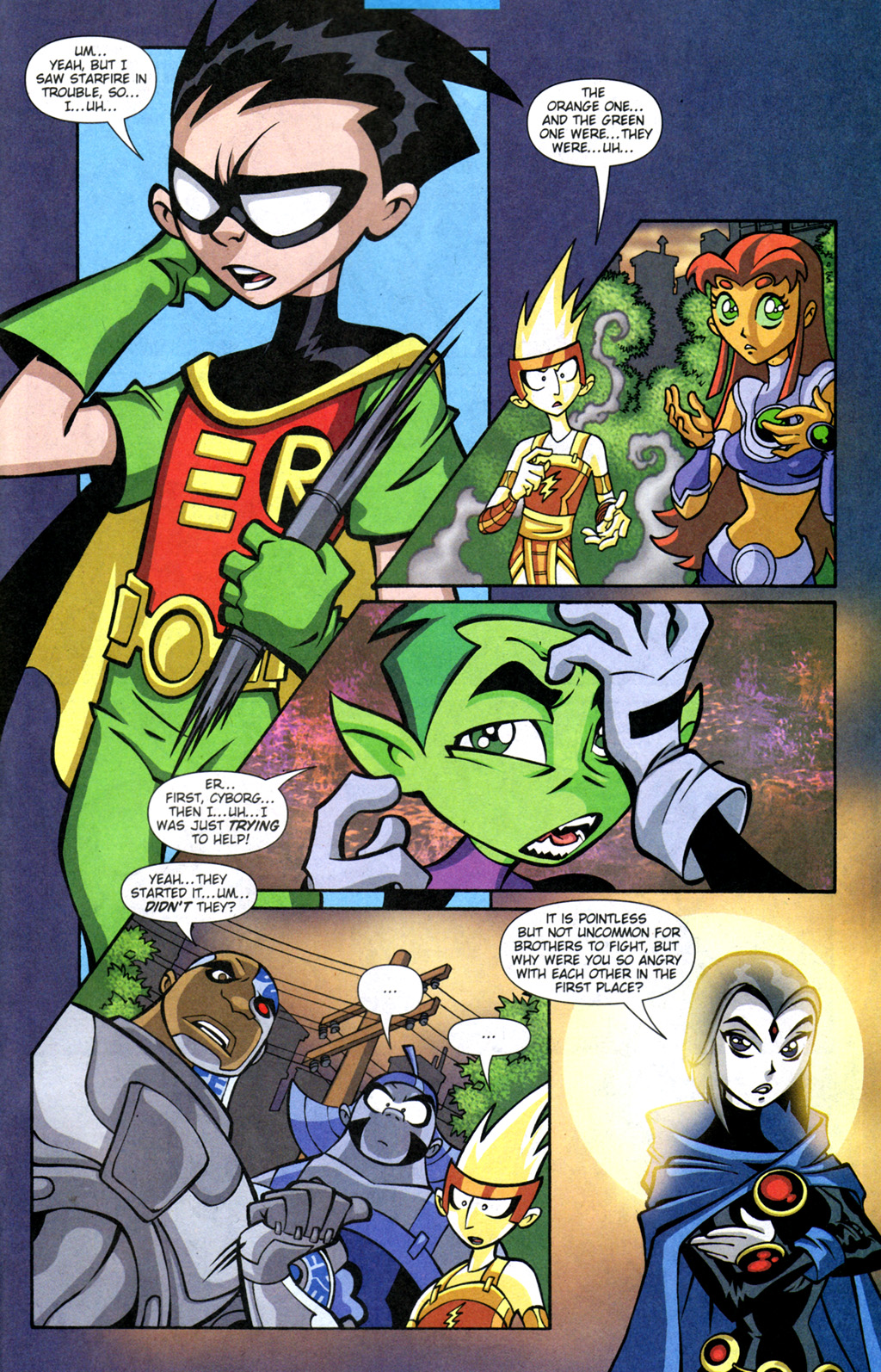 Read online Teen Titans Go! (2003) comic -  Issue #6 - 21