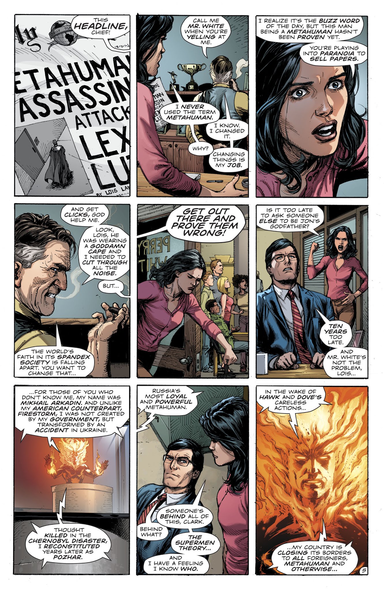 Read online Doomsday Clock comic -  Issue #5 - 8