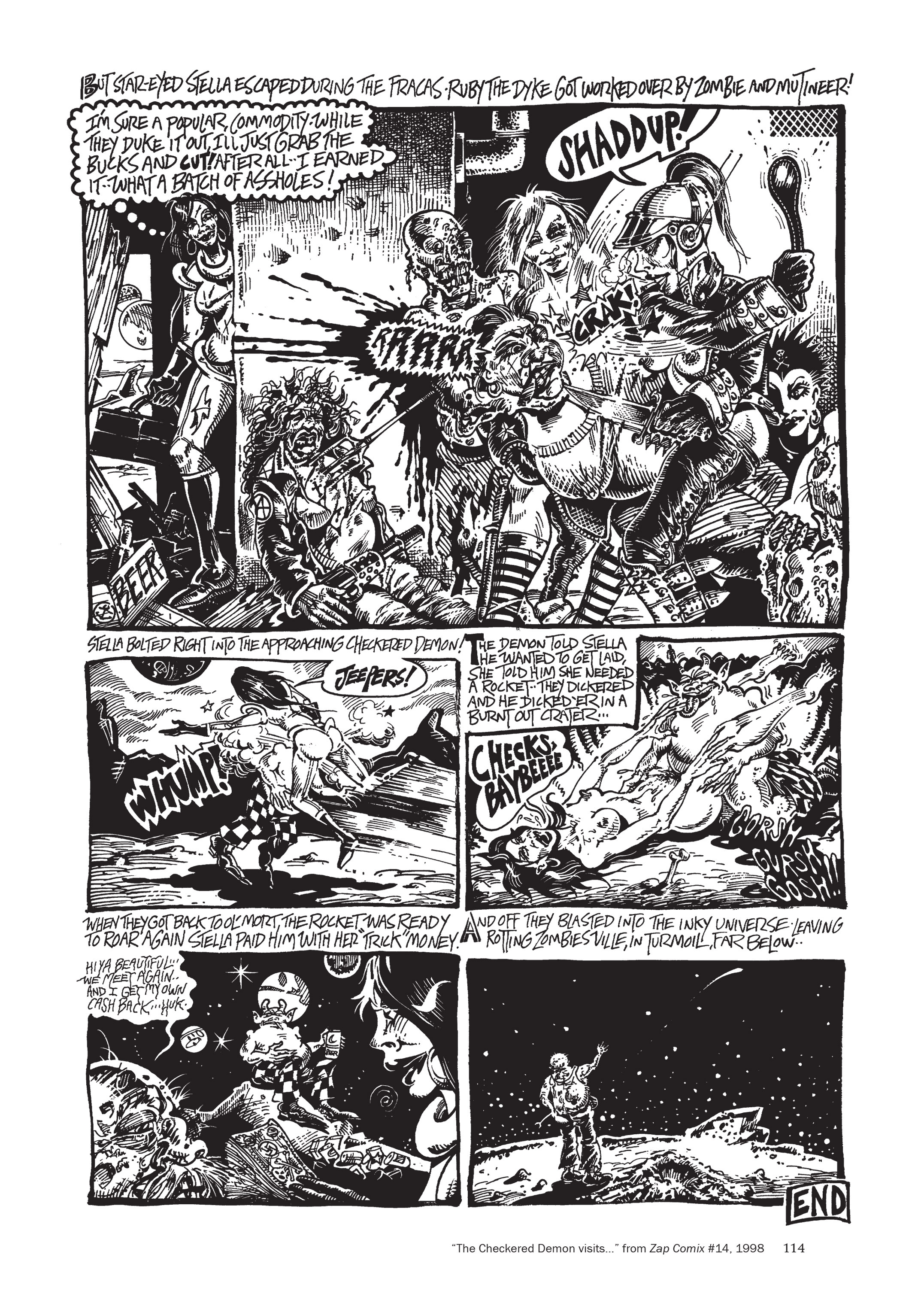 Read online The Mythology of S. Clay Wilson comic -  Issue # Belgian Lace from Hell (Part 2) - 17