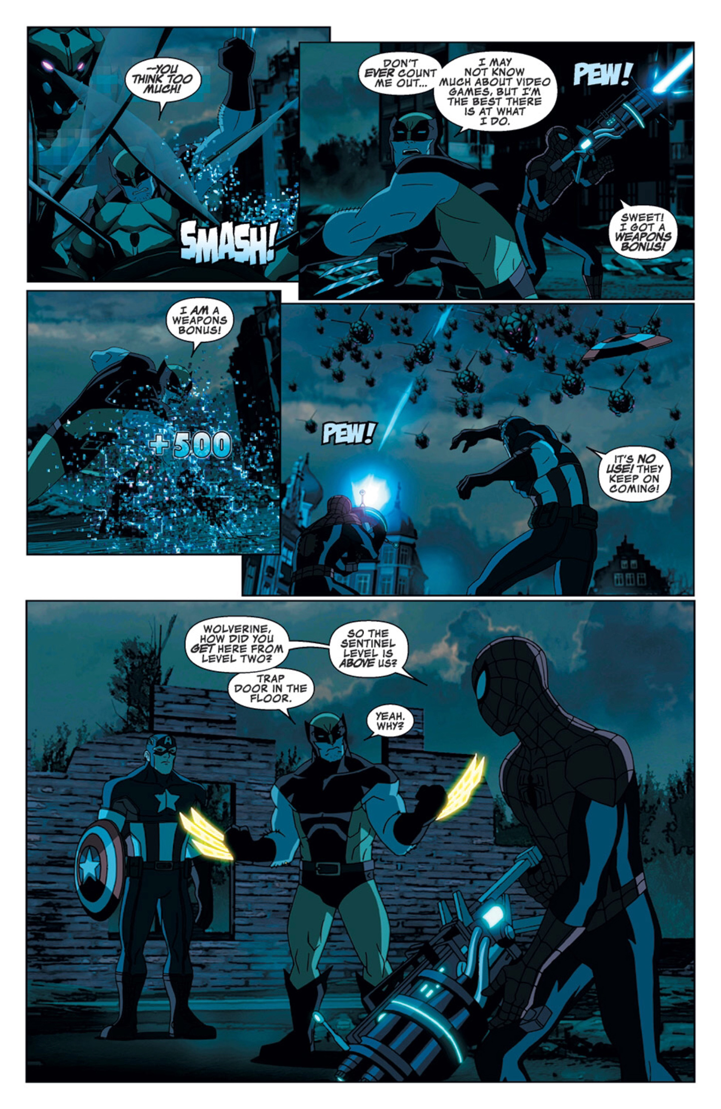 Read online Marvel Universe Ultimate Spider-Man: Web Warriors comic -  Issue #9 - 20