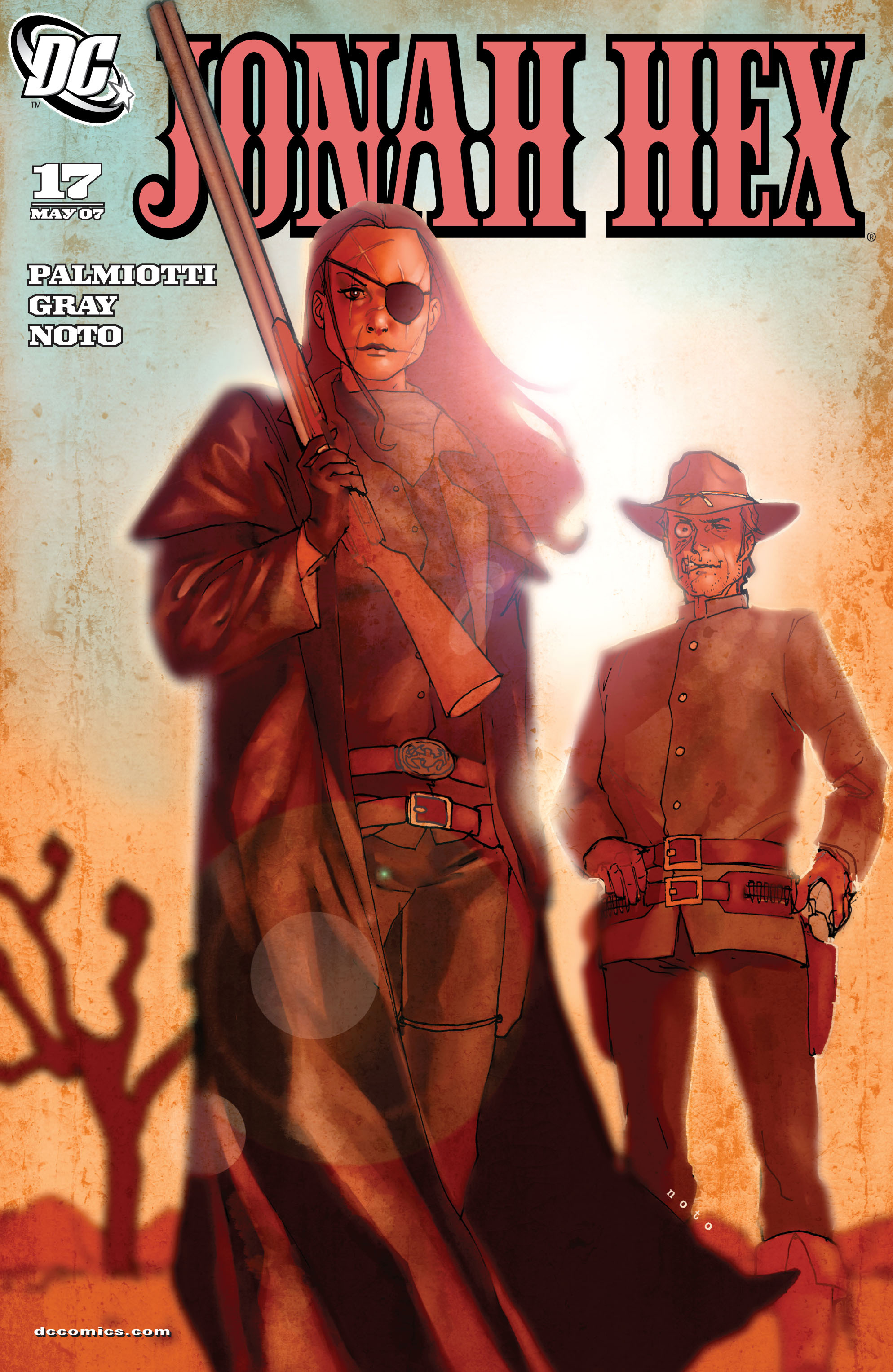 Read online Jonah Hex (2006) comic -  Issue #17 - 1