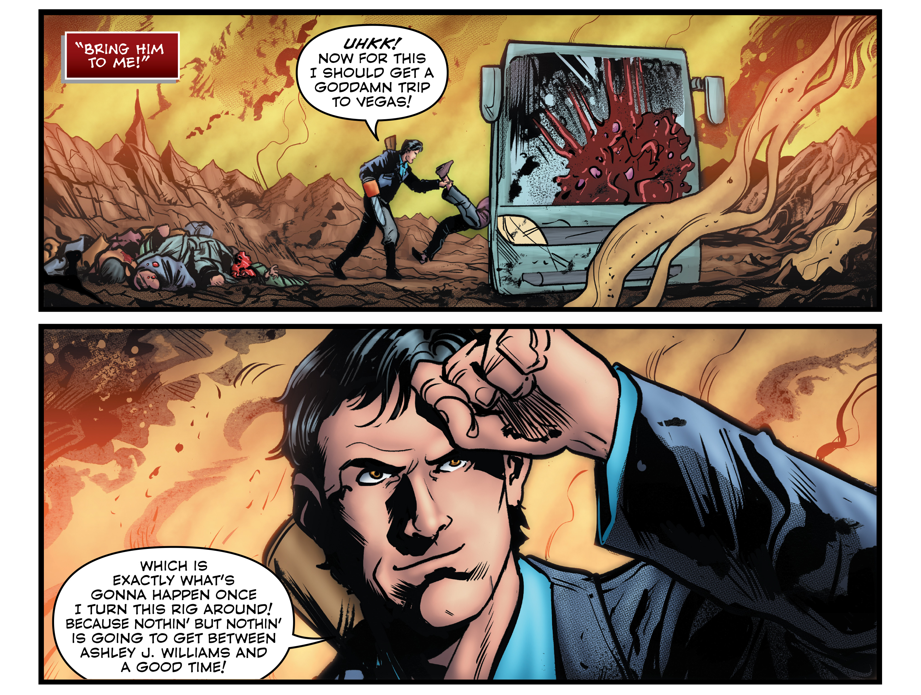 Read online Evil Dead 2: Revenge of Evil Ed comic -  Issue #2 - 7