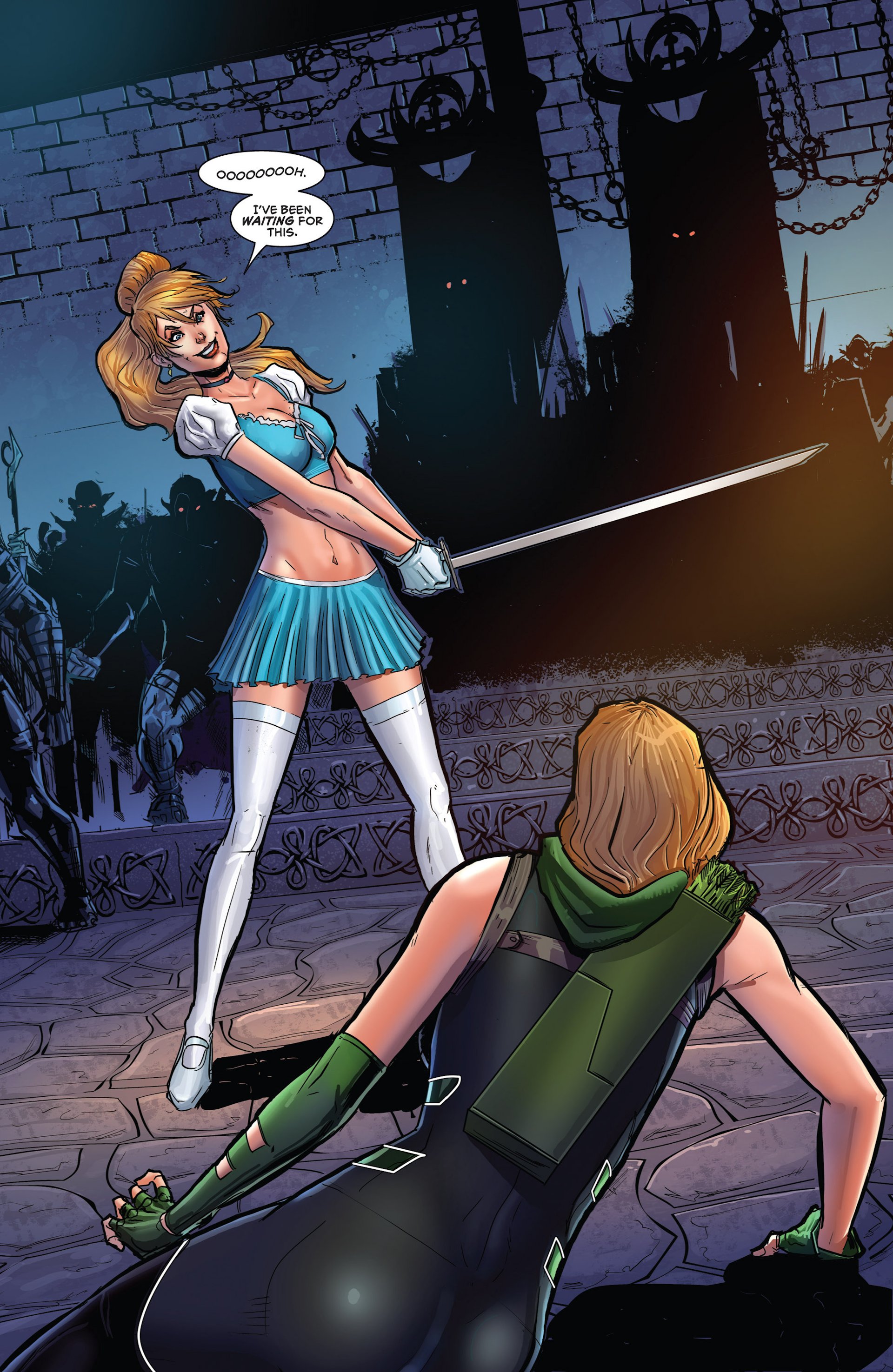 Read online Grimm Fairy Tales presents Robyn Hood: Age of Darkness comic -  Issue # Full - 12