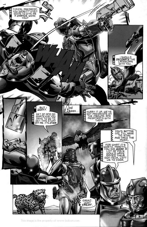 Read online Tales From the Beast Wars Transformers comic -  Issue # Full - 16