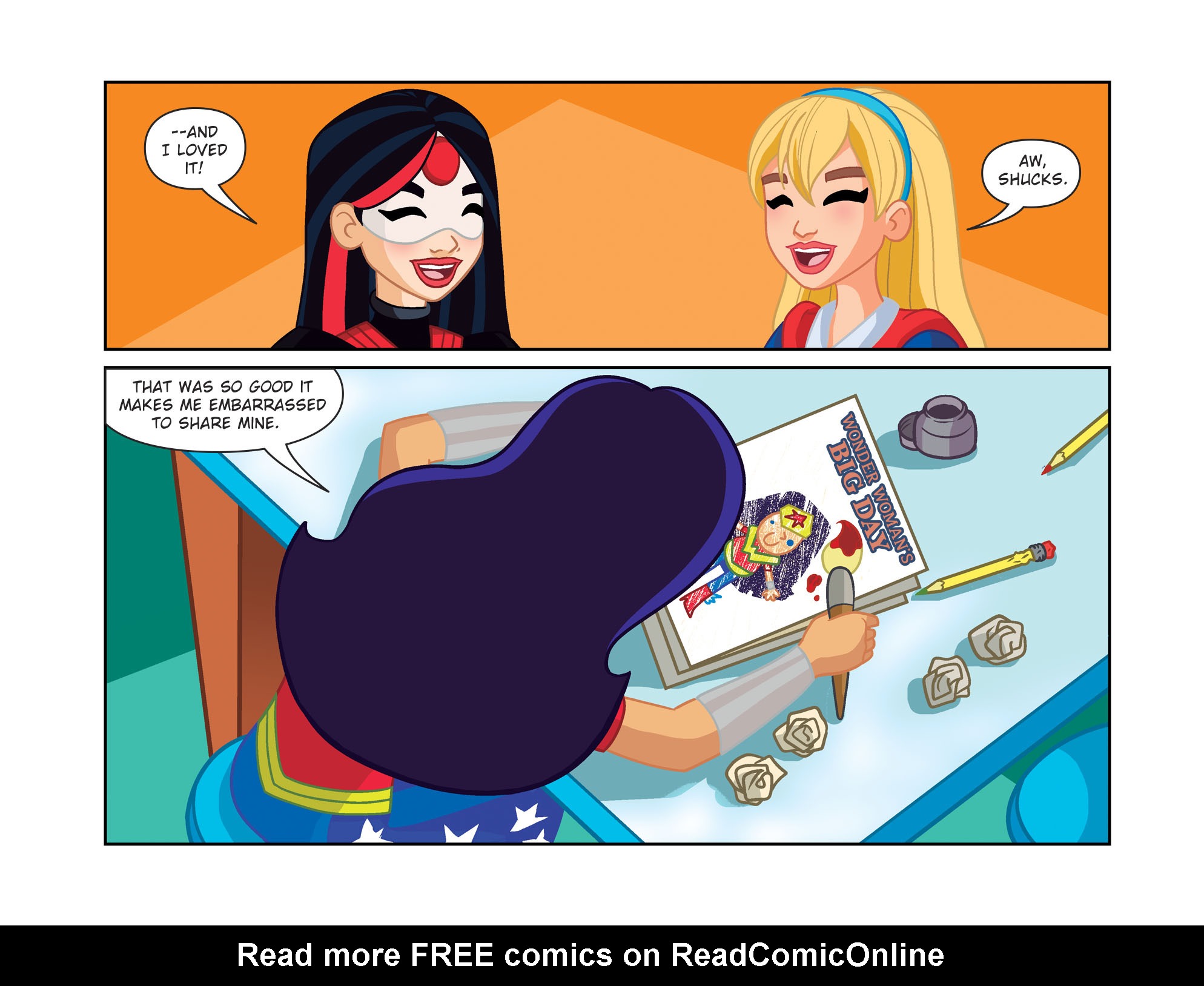 Read online DC Super Hero Girls: Out of the Bottle comic -  Issue #2 - 21