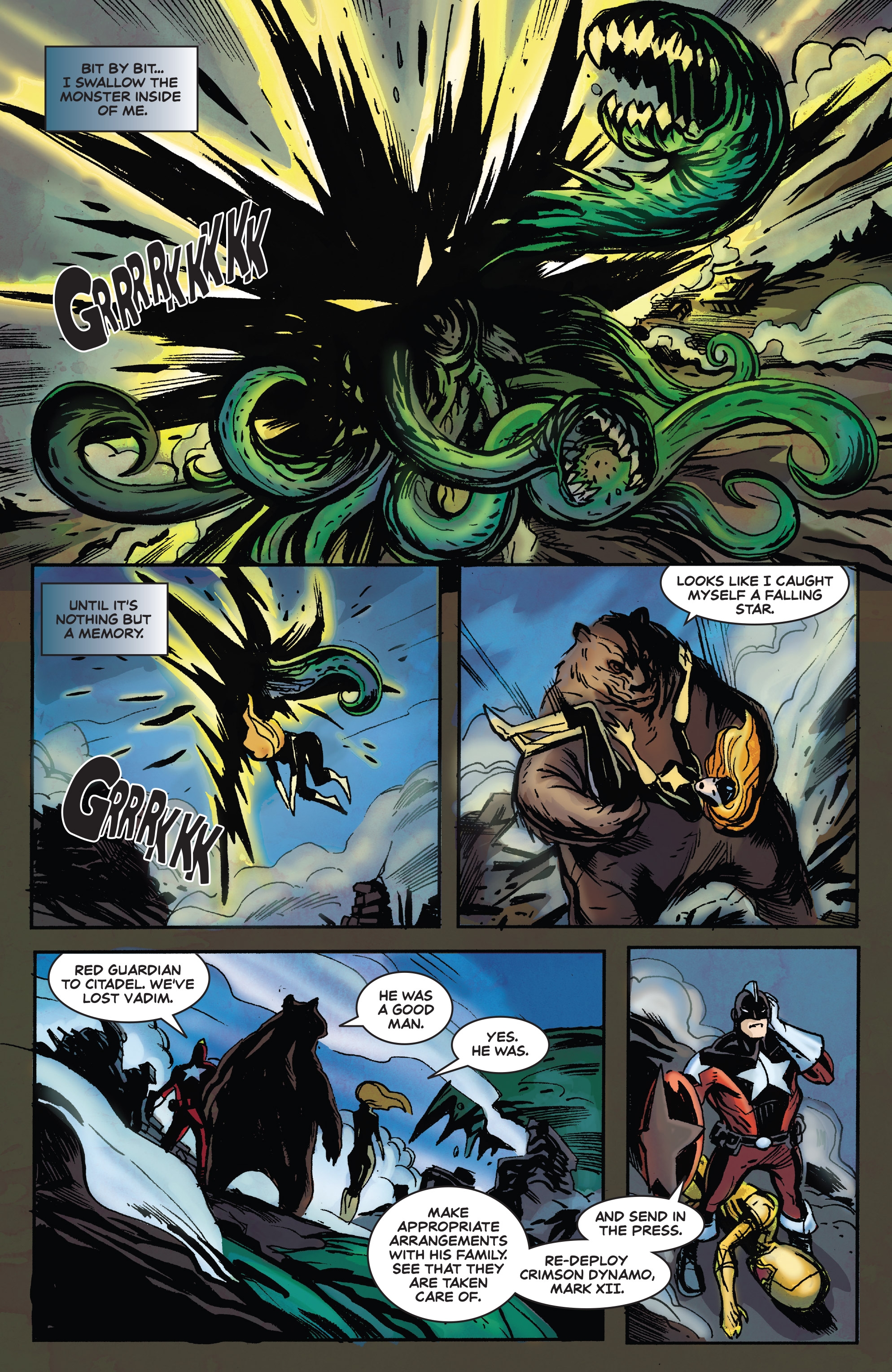 Read online Hulk: Winter Guard comic -  Issue #1 - 8