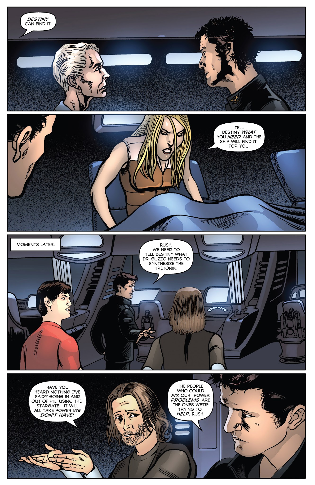 Read online Stargate Universe: Back To Destiny comic -  Issue #3 - 12