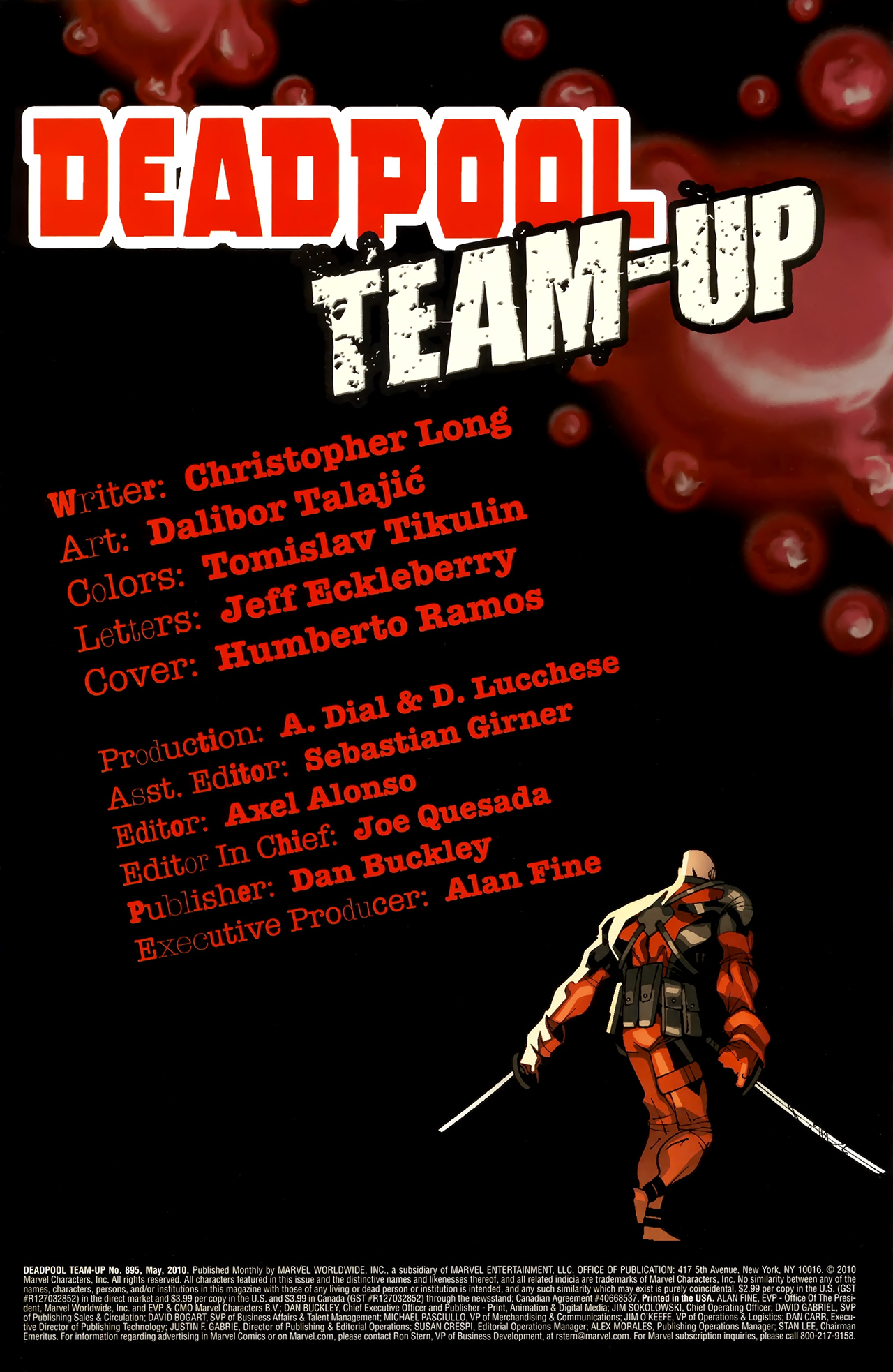 Read online Deadpool Team-Up comic -  Issue #895 - 2